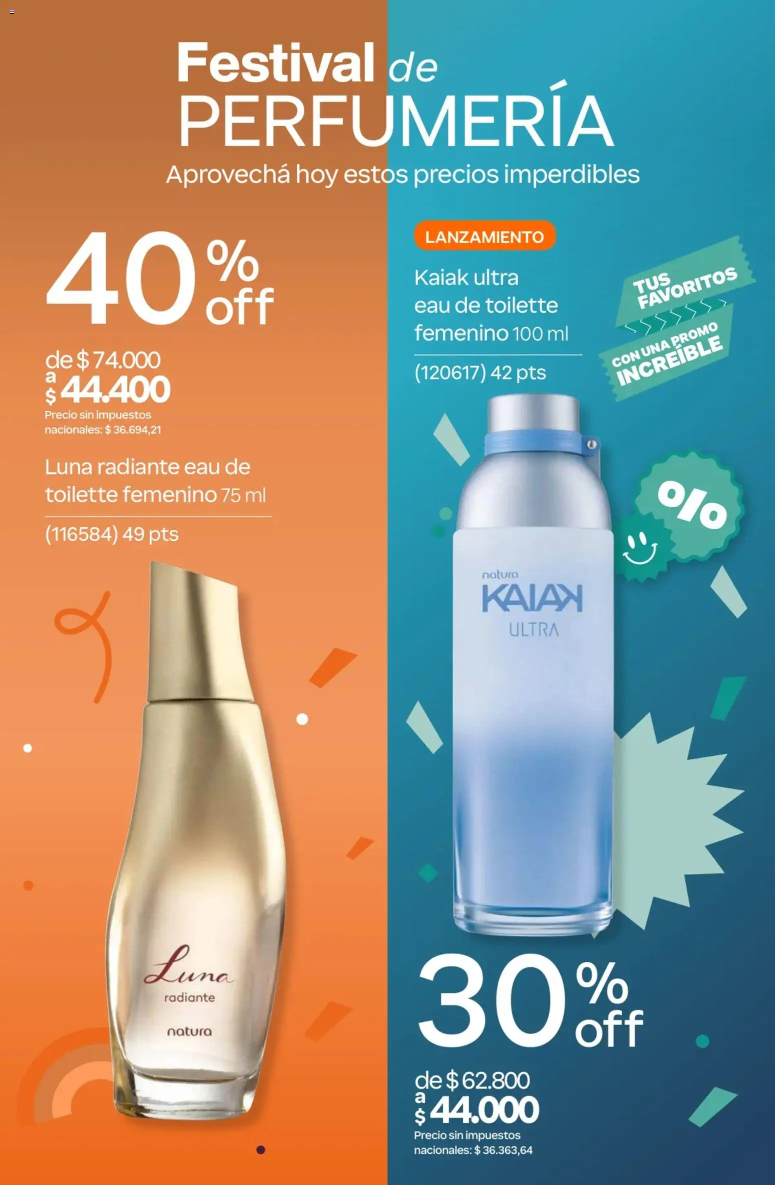 Catálogo Natura Ciclo 7 │ válido desde el 06.05.2026 | Página: 63 | Productos: Eau de toilette, Radiante