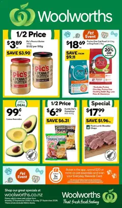 Woolworths catalogue South Island preview  - valid from 21 Sept 2026