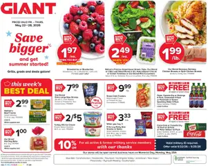 Preview of Giant weekly ads valid from 22.05.2026