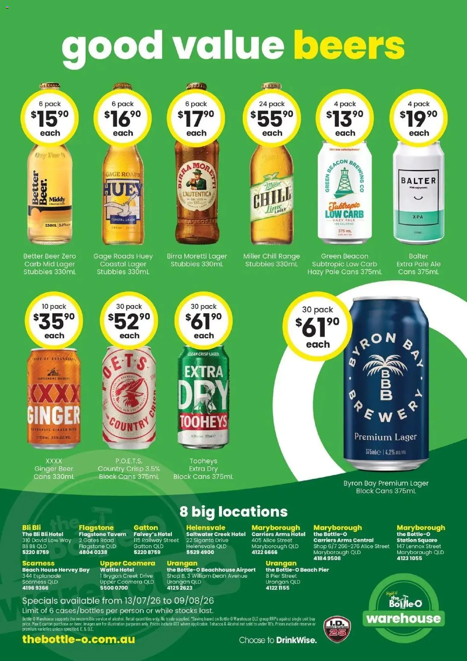 The Bottle-O catalogue - valid from 12/07/2026 | Page: 6 | Products: Alcohol, Ginger, Beer