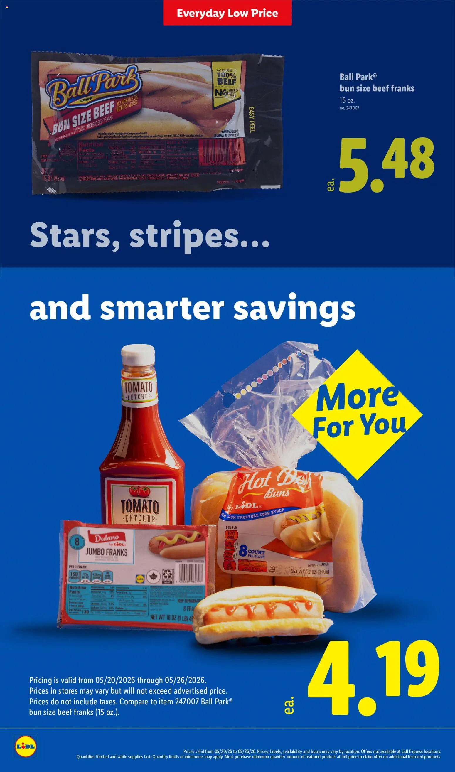 Lidl Weekly Ad - valid from 20.05.2026 | Page: 26 | Products: Corn, Beef, Ketchup, Salt