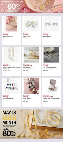 Preview of JCPenney weekly ads valid from 07.05.2026 | Page: 4 | Products: Watches