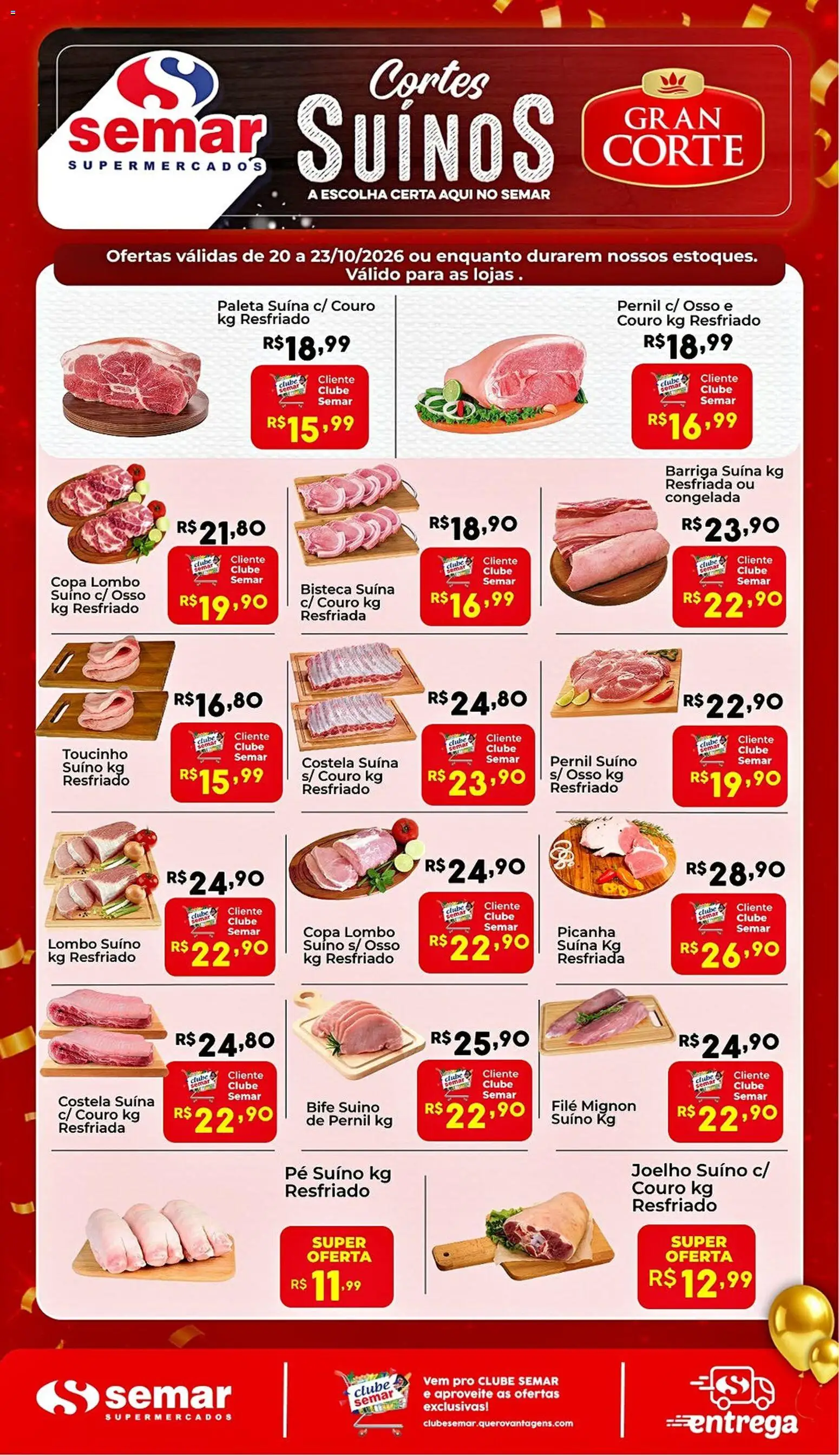 Semar Supermercado Folheto - válido de 20/10/2026 | Página: 1