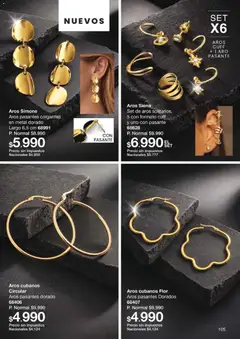 Vista previa Gigot catálogo válido desde el 29/09/2026 | Página: 105 | Productos: Aros, Colgantes