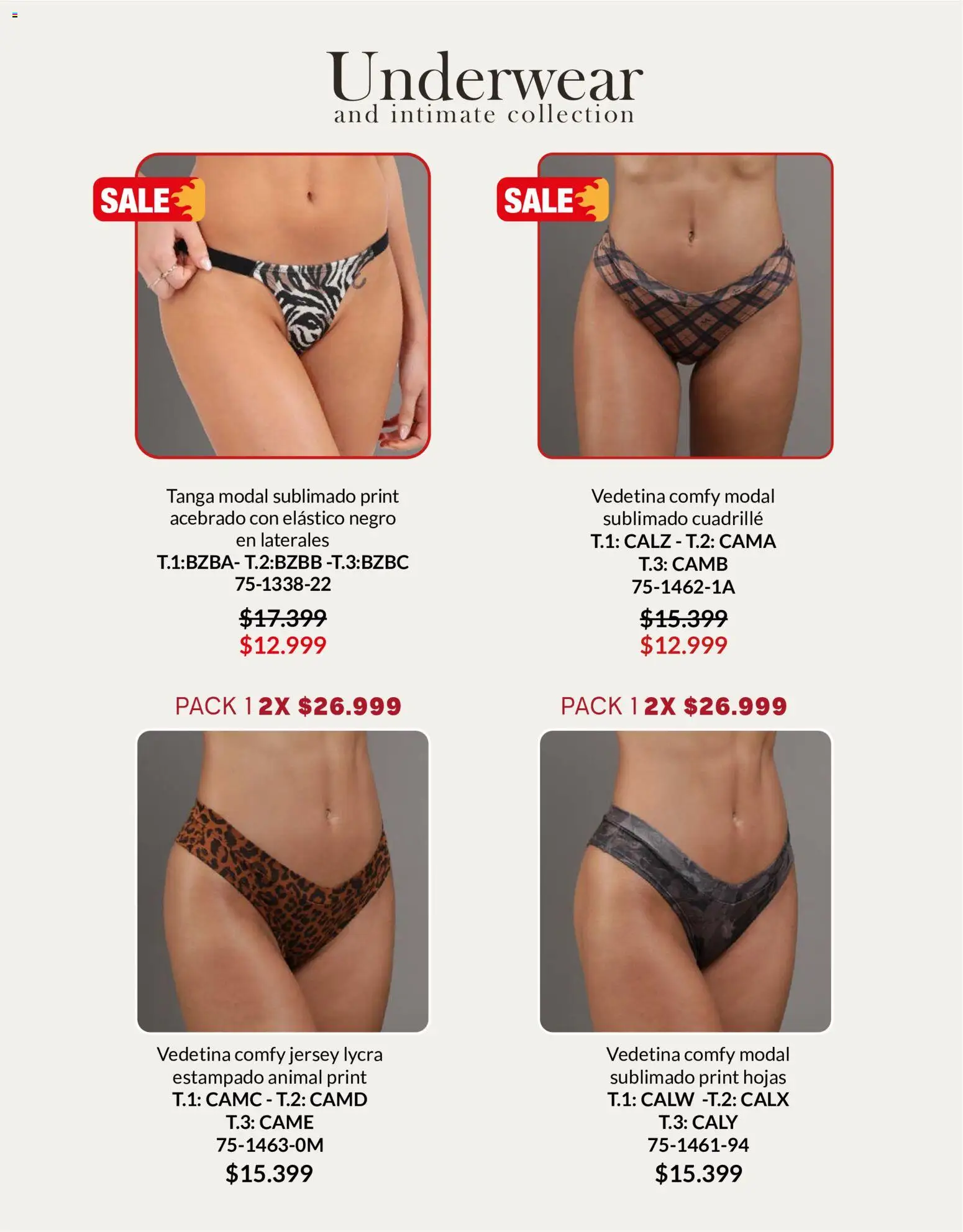 Vitnik - Underwear & Complements │ válido desde el 01/07/2026 | Página: 10 | Productos: Cama