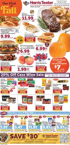 Preview of Harris Teeter weekly ads valid from 10/14/2026