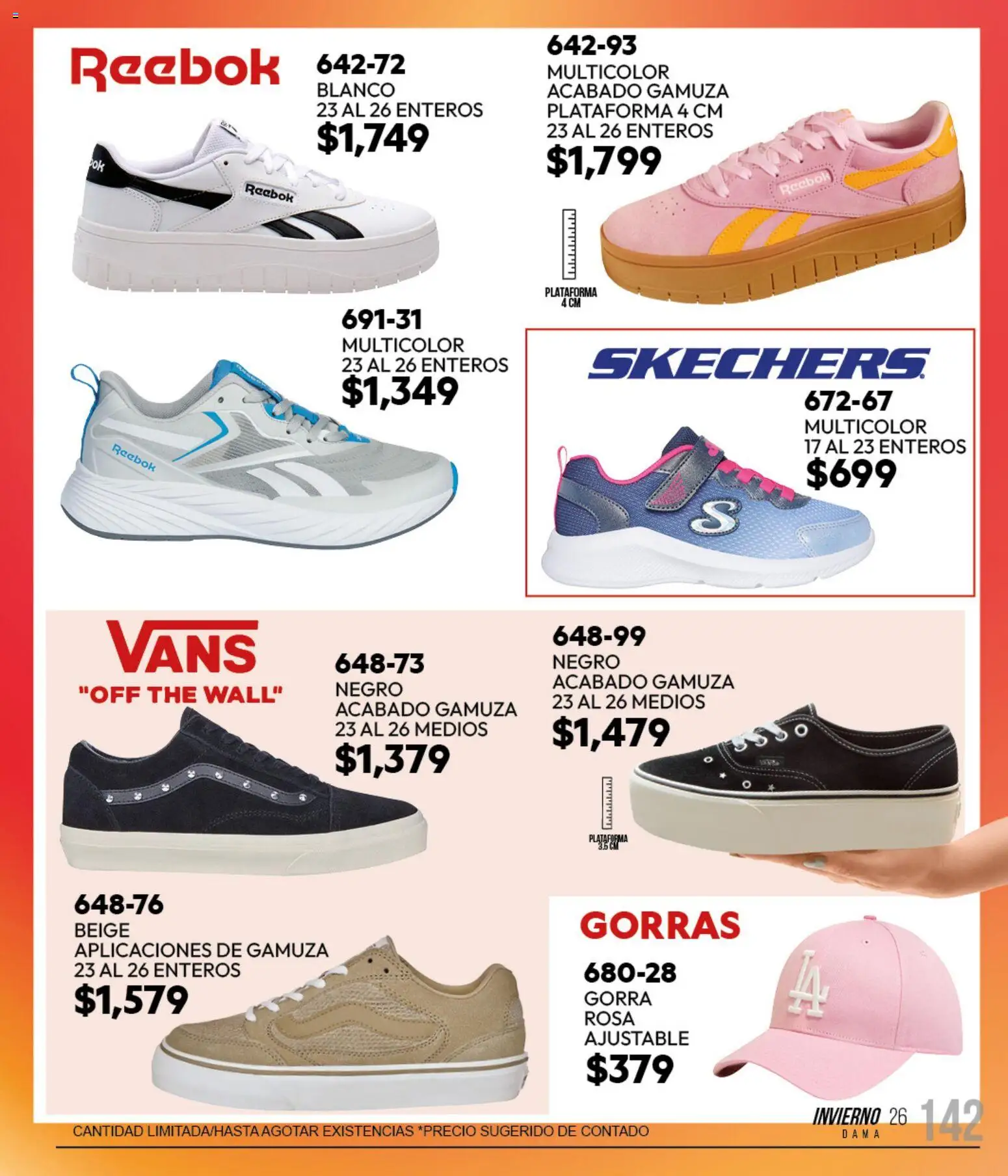 Nuevas ofertas de Cklass válidas en toda la República Mexicana desde el 11/09/2026. ¡Encuentra las mejores ofertas en Cklass catálogo Sportbrands Dama Invierno! | Página: 159 | Productos: Gorra, Gamuza
