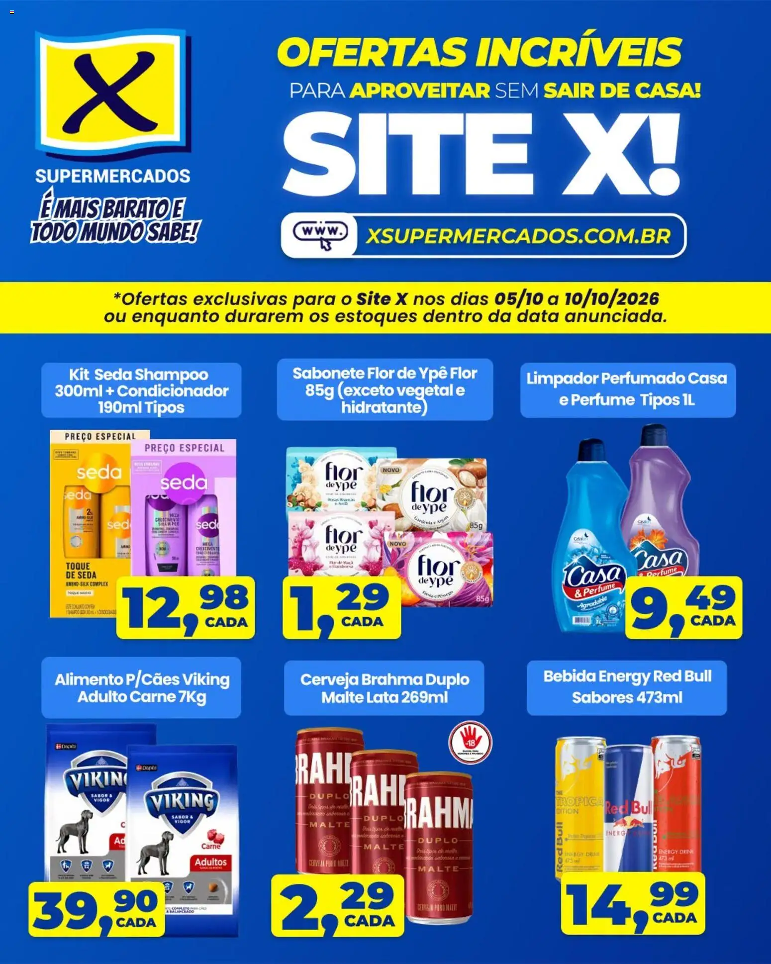 X Supermercados Folheto - válido de 05/10/2026 | Página: 2