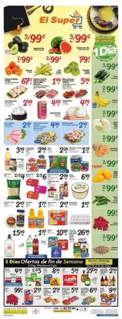 Preview of El Super weekly ads valid from 13.05.2026