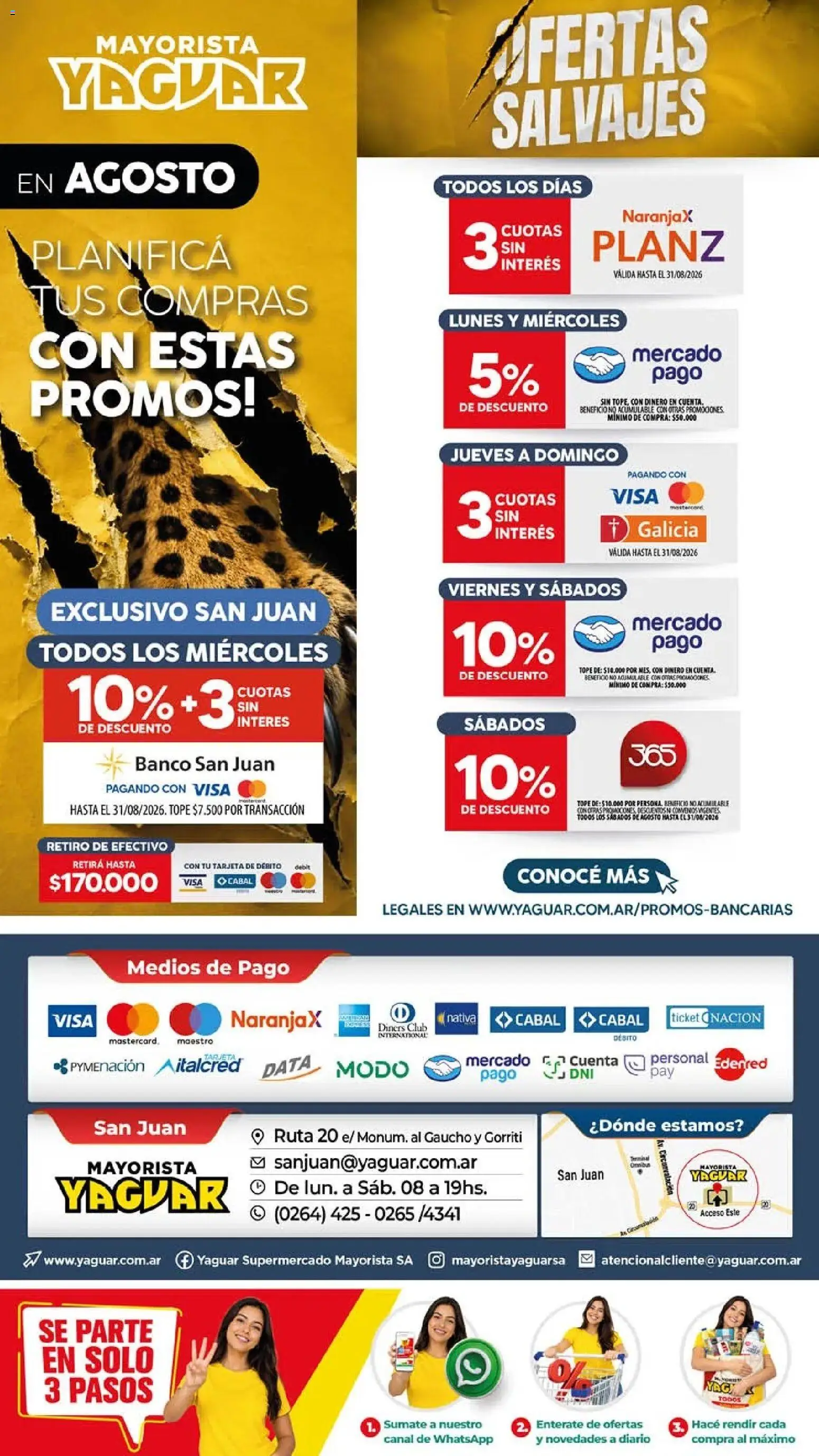 Yaguar - Oferta Semanal San Juan │ válido desde el 03/08/2026 | Página: 20