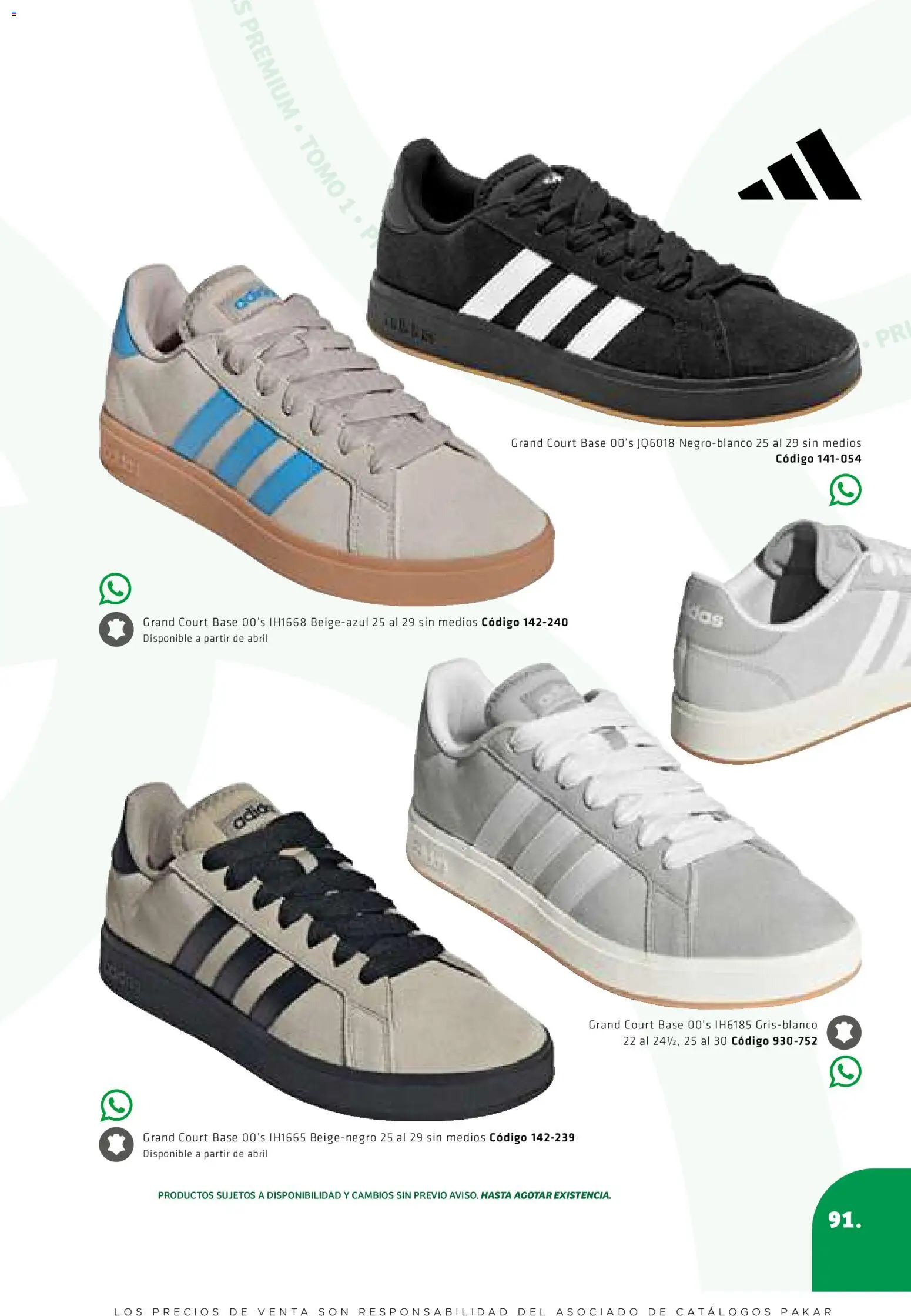 Nuevas ofertas de SC Pakar válidas en toda la República Mexicana desde el 27/02/2026. ¡Encuentra las mejores ofertas en SC Pakar catálogo Premium Men Tomo 1! | Página: 91