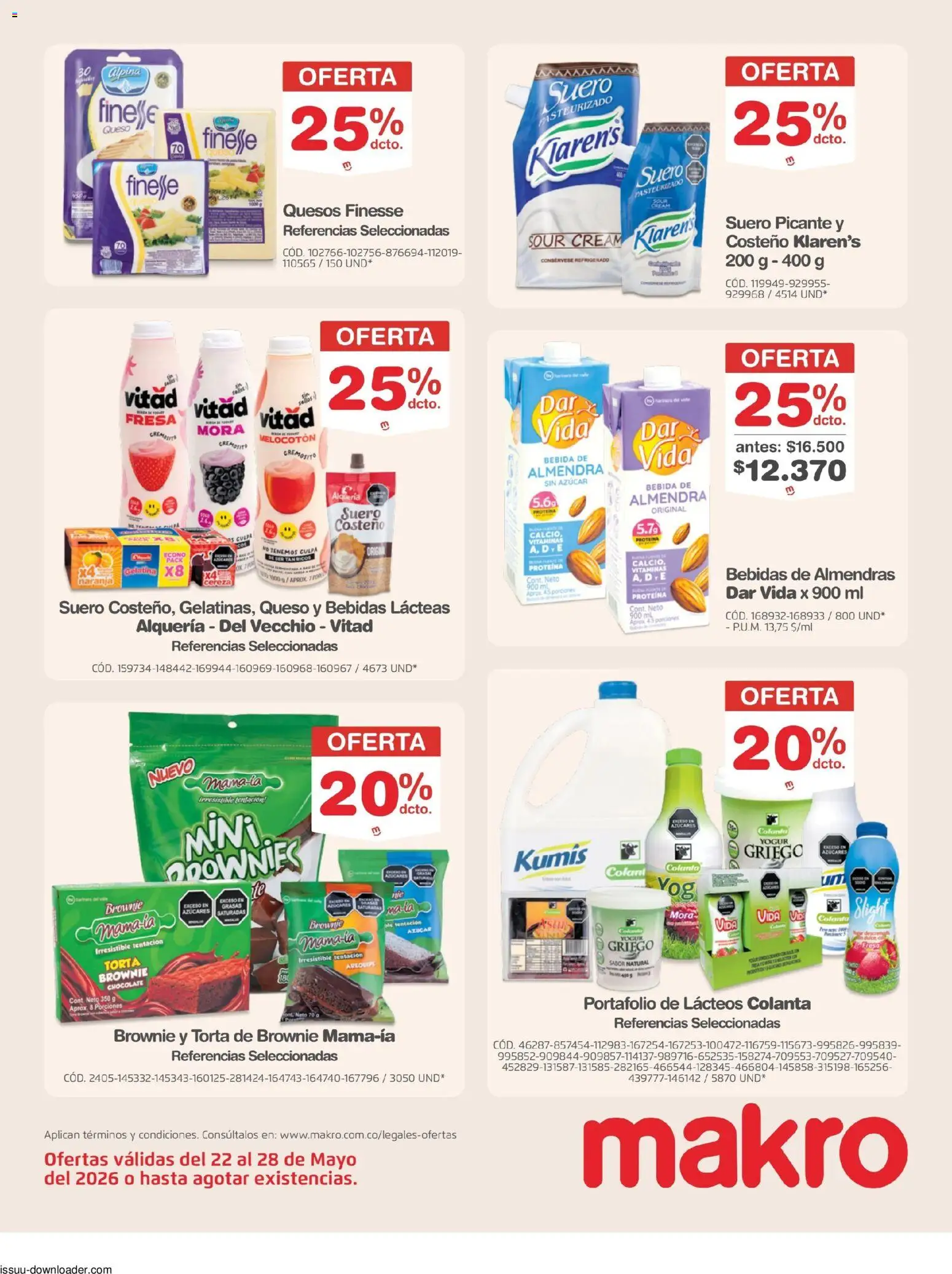 Makro revista - valida desde el 22.05.2026 | Página: 6
