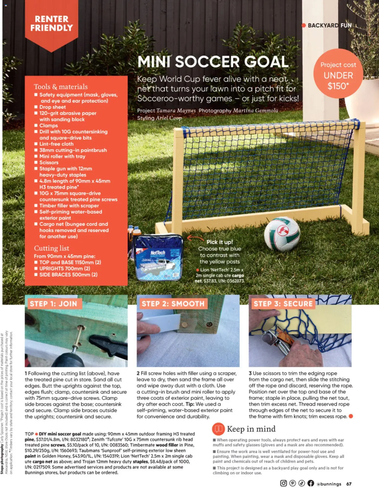 Bunnings Warehouse catalogue - valid from 01/08/2026 | Page: 75 | Products: Cloth, Scissors, Gloves, Glasses