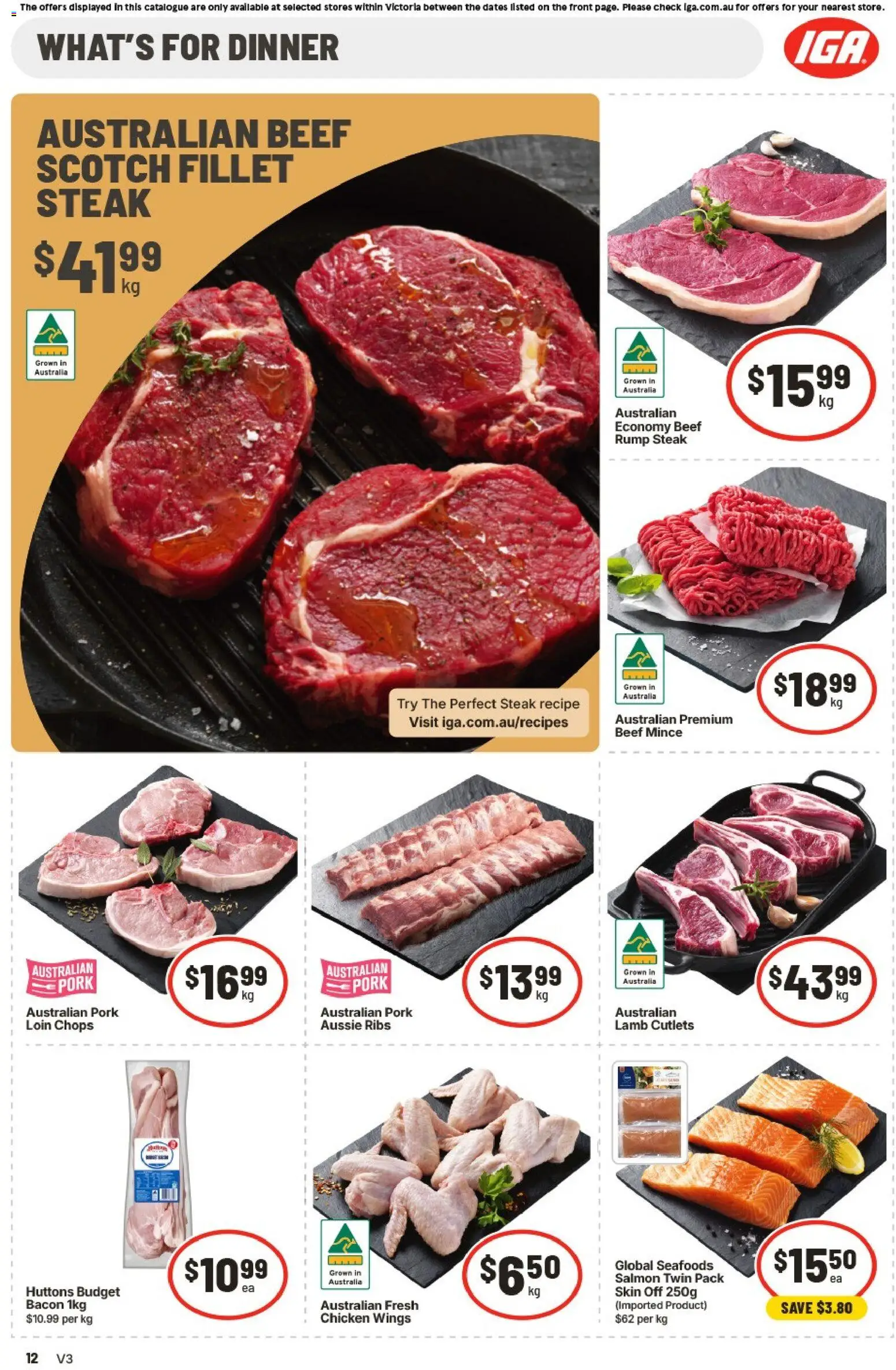 Ritchies catalogue - valid from 19/08/2026 | Page: 12 | Products: Bacon, Pork, Lamb, Salmon