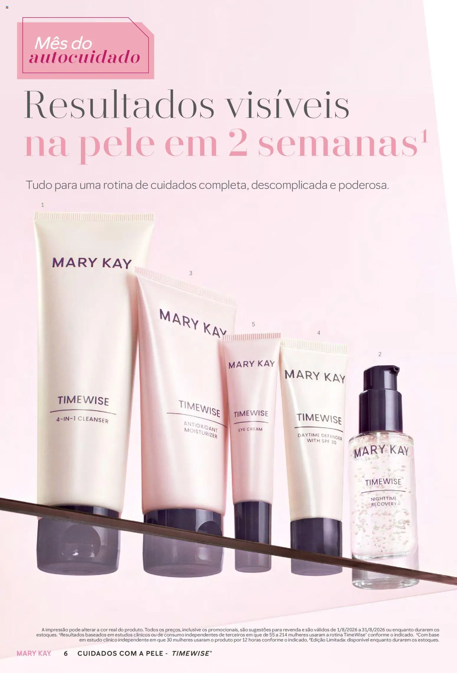 Mary Kay Folheto - válido de 01/08/2026 | Página: 6