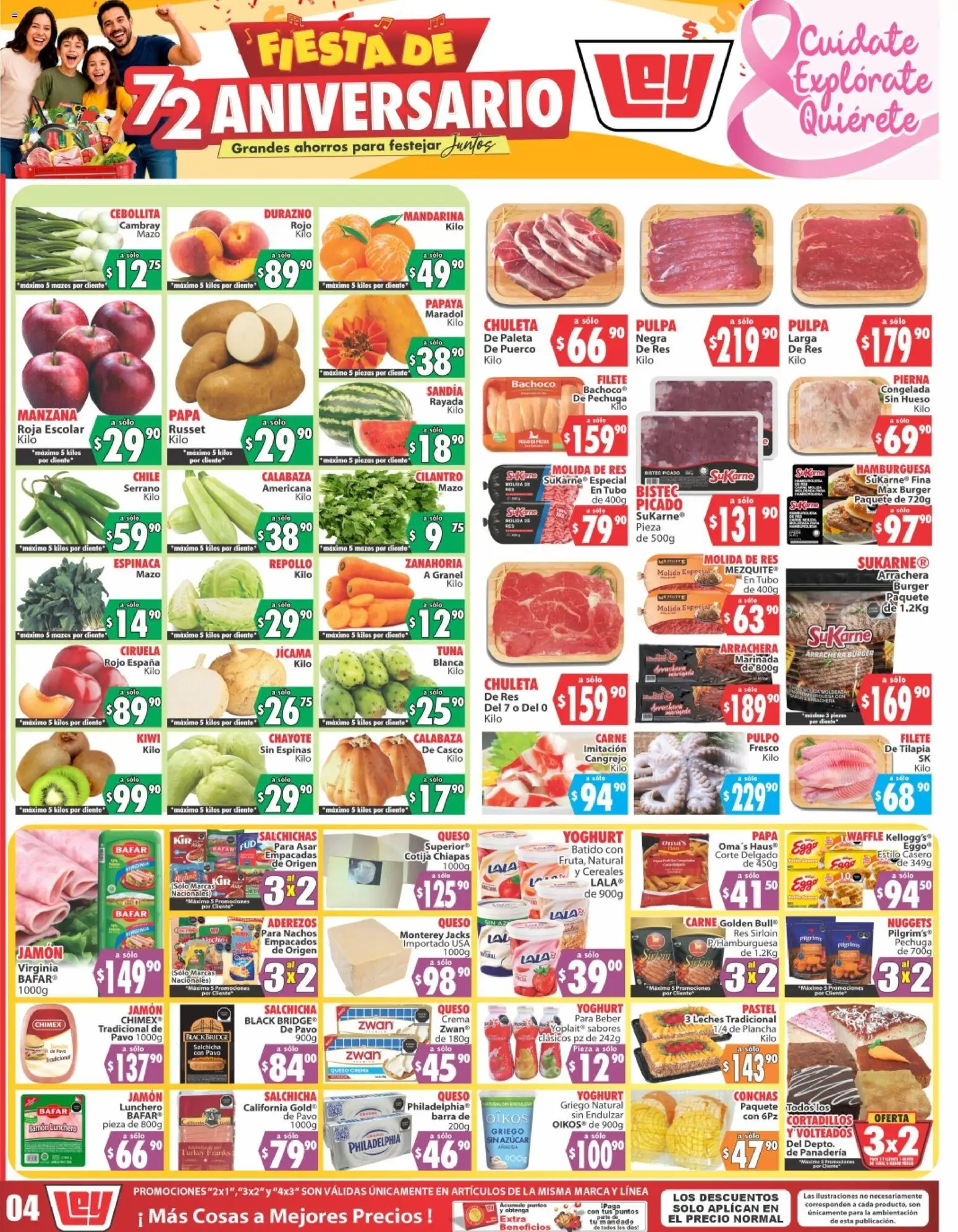 Nuevas ofertas de Casa Ley válidas en toda la República Mexicana desde el 29/10/2026. ¡Encuentra las mejores ofertas en Casa Ley folleto Autoservicio! | Página: 1