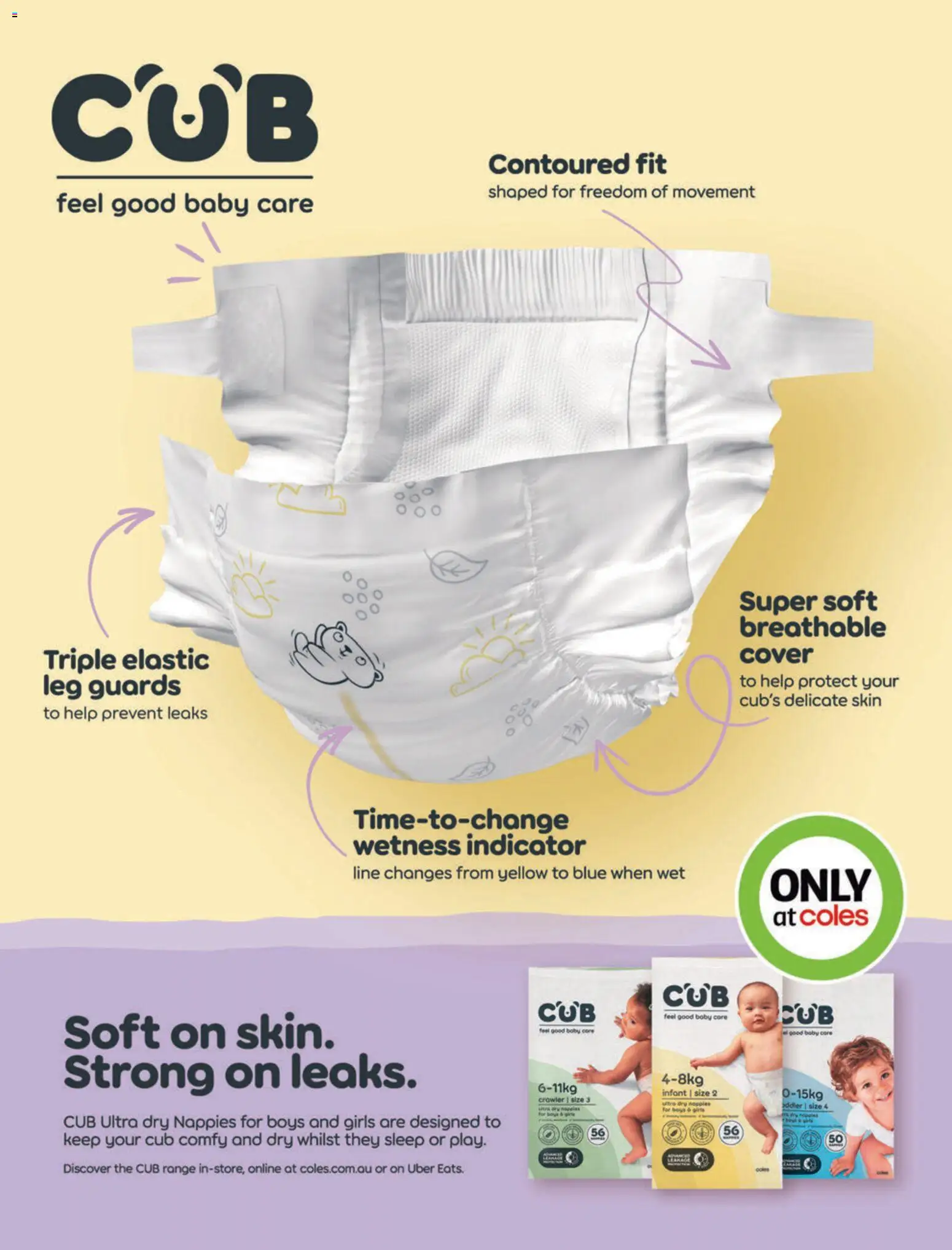 Coles catalogue - valid from 01/07/2026 | Page: 126 | Products: Nappies