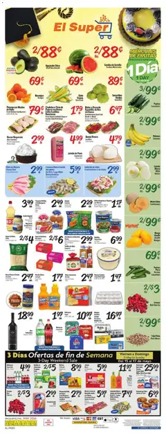 Preview of El Super weekly ads valid from 13.05.2026