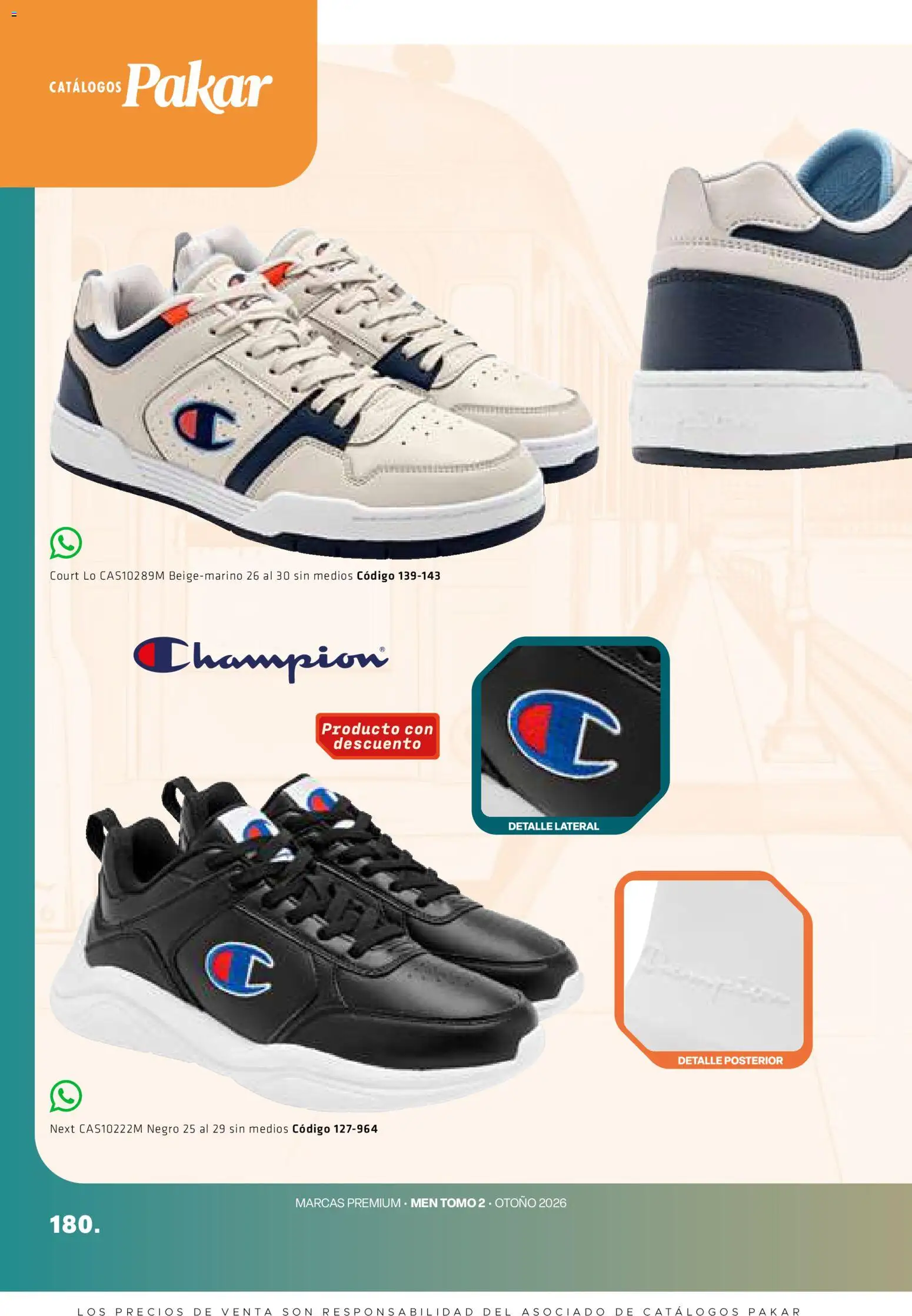 Nuevas ofertas de SC Pakar válidas en toda la República Mexicana desde el 28/08/2026. ¡Encuentra las mejores ofertas en SC Pakar catálogo Premium Men Tomo 2! | Página: 180