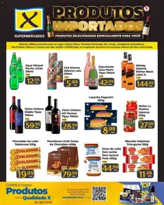 X Supermercados ofertas Produtos Importados - Pré-Visualização do folheto da loja X Supermercados, válido de 24/09/2026