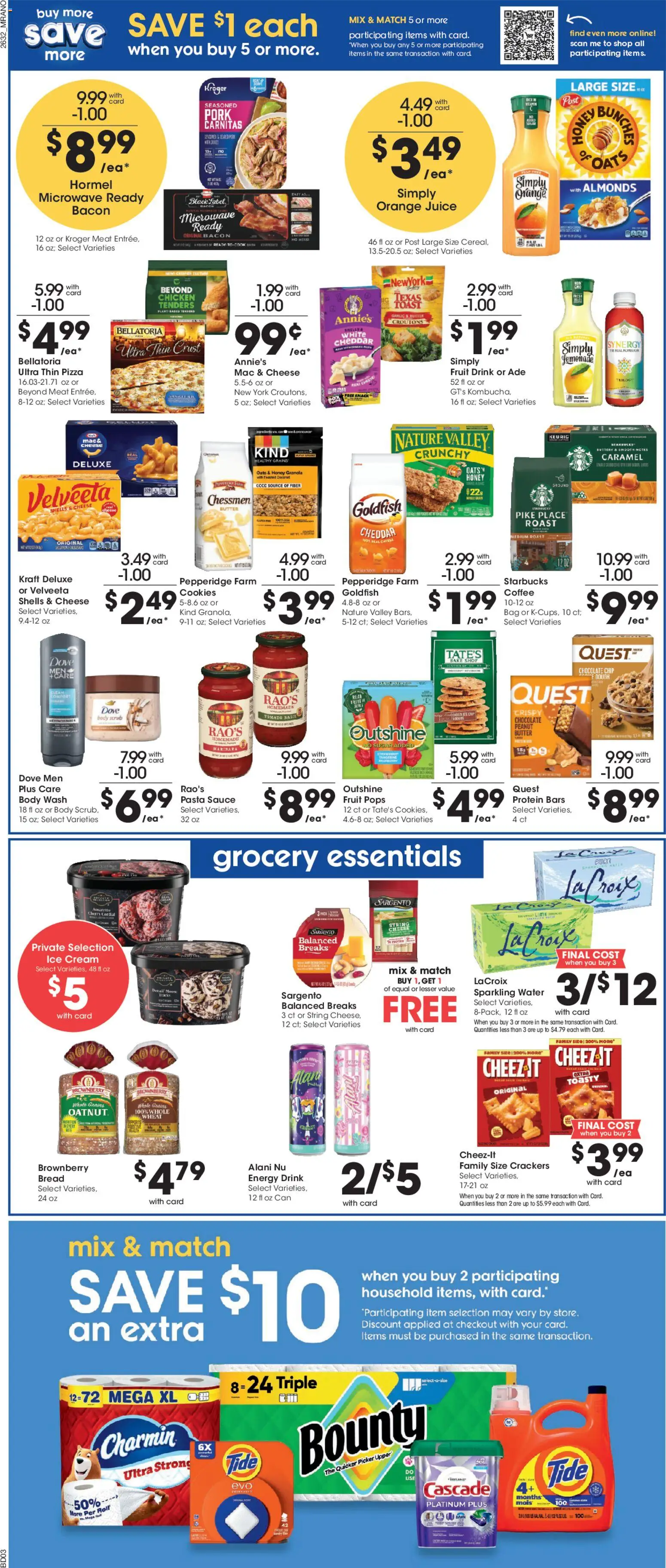 Mariano's Weekly Ad - valid from 09/09/2026 | Page: 6 | Products: Picker, Bread, Water, Energy drink