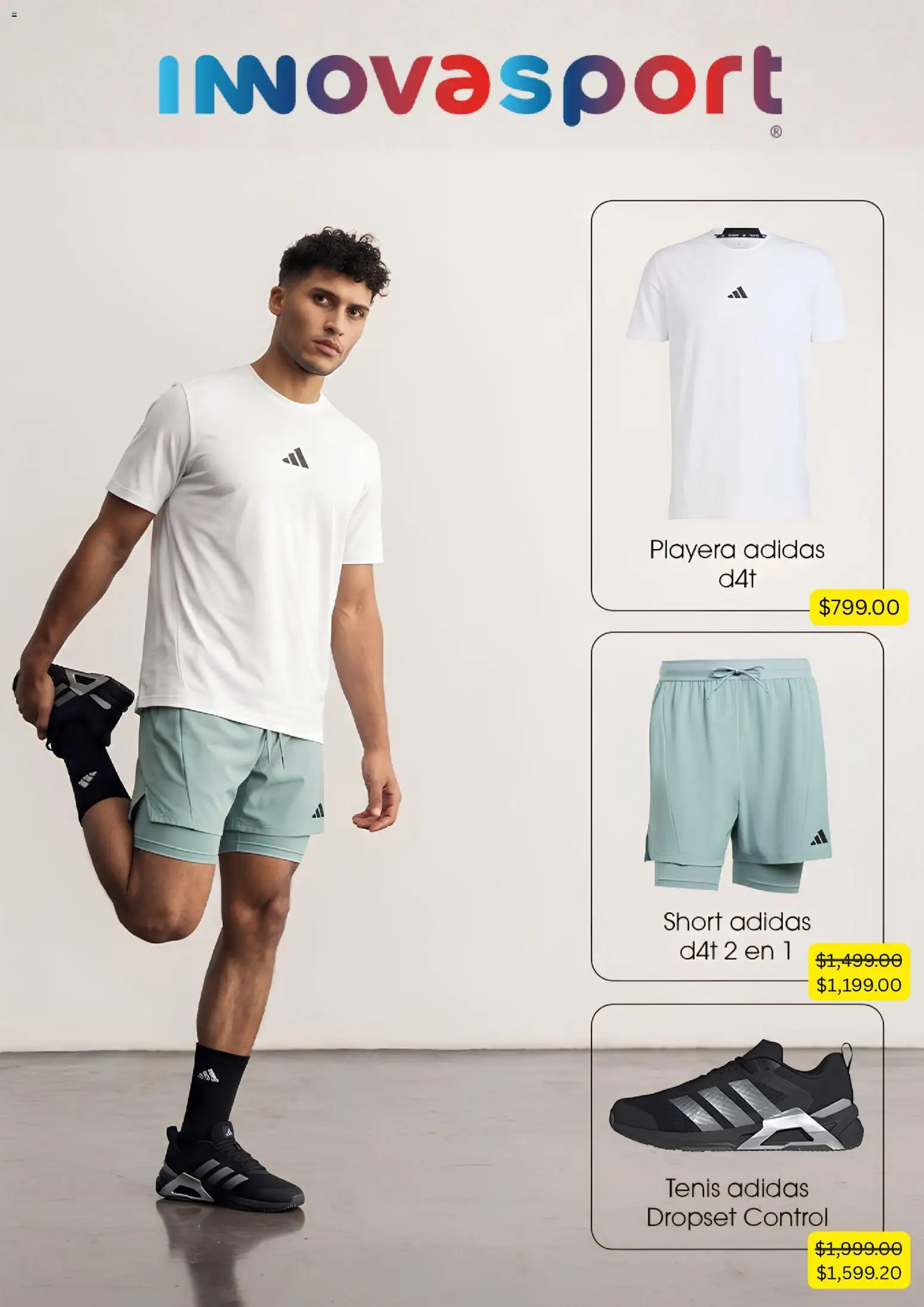 Nuevas ofertas de Innovasport válidas en toda la República Mexicana desde el 21/07/2026. ¡Encuentra las mejores ofertas en Innovasport catálogo! | Página: 2 | Productos: Tenis, Playera, Short