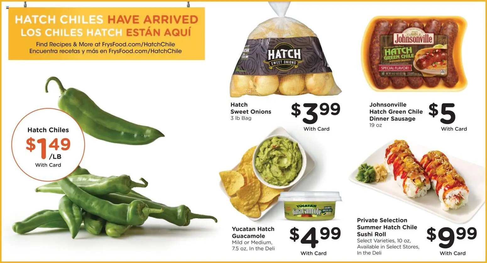 Fry's Food Weekly Ad - valid from 08/05/2026 | Page: 9 | Products: Sausage, Bag