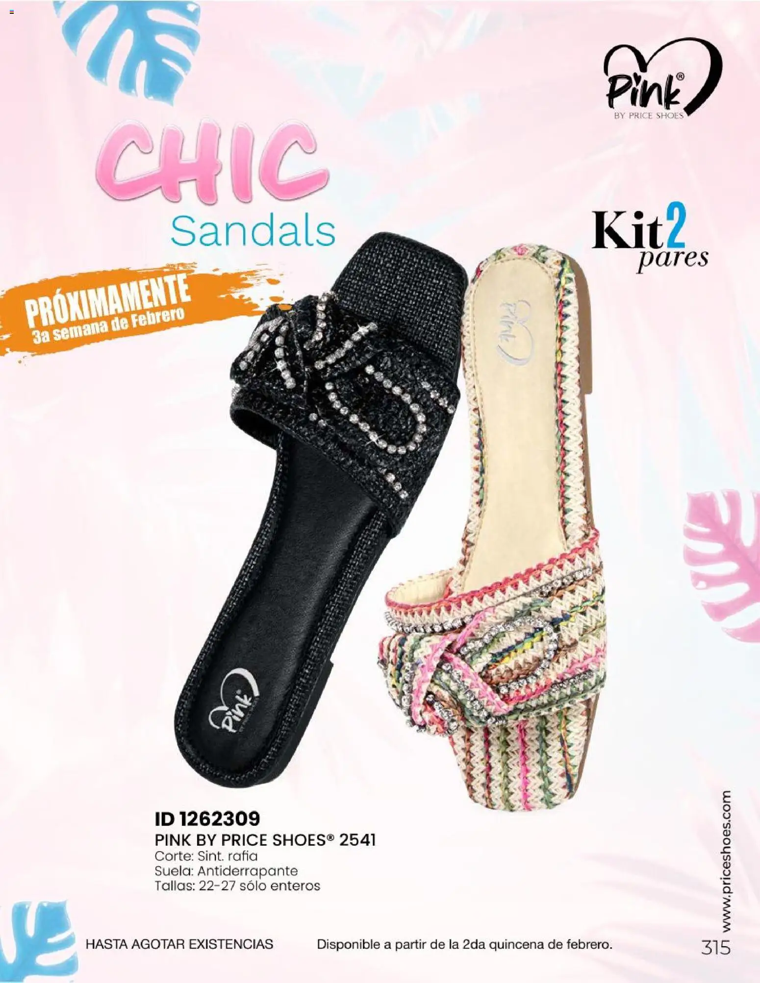 Nuevas ofertas de Price Shoes válidas en toda la República Mexicana desde el 31.01.2026. ¡Encuentra las mejores ofertas en Price Shoes Catálogo Sandalias ! | Página: 315