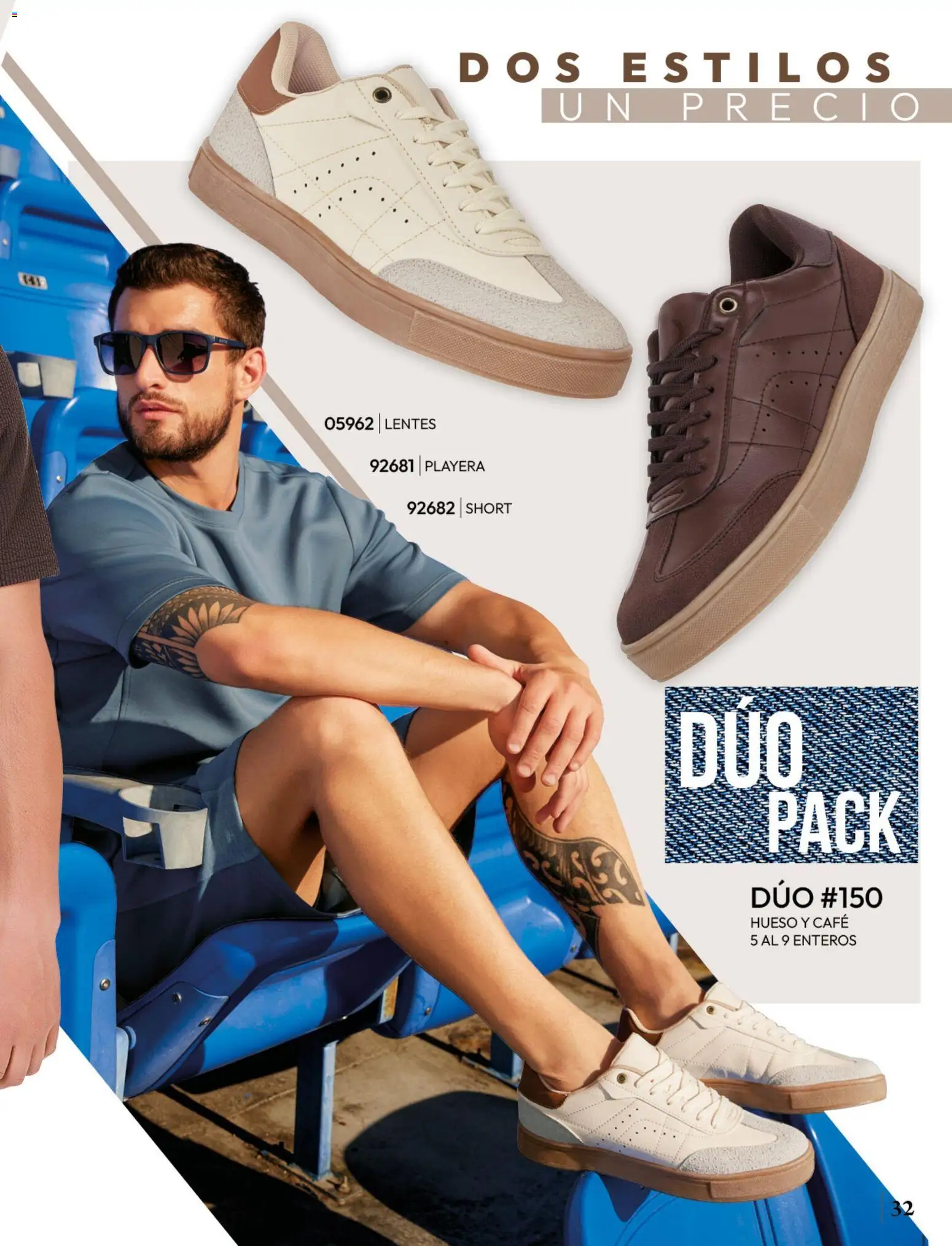 Nuevas ofertas de Cklass válidas en toda la República Mexicana desde el 08/07/2026. ¡Encuentra las mejores ofertas en Cklass catálogo Ropa caballero! | Página: 33 | Productos: Lentes, Café, Playera, Short