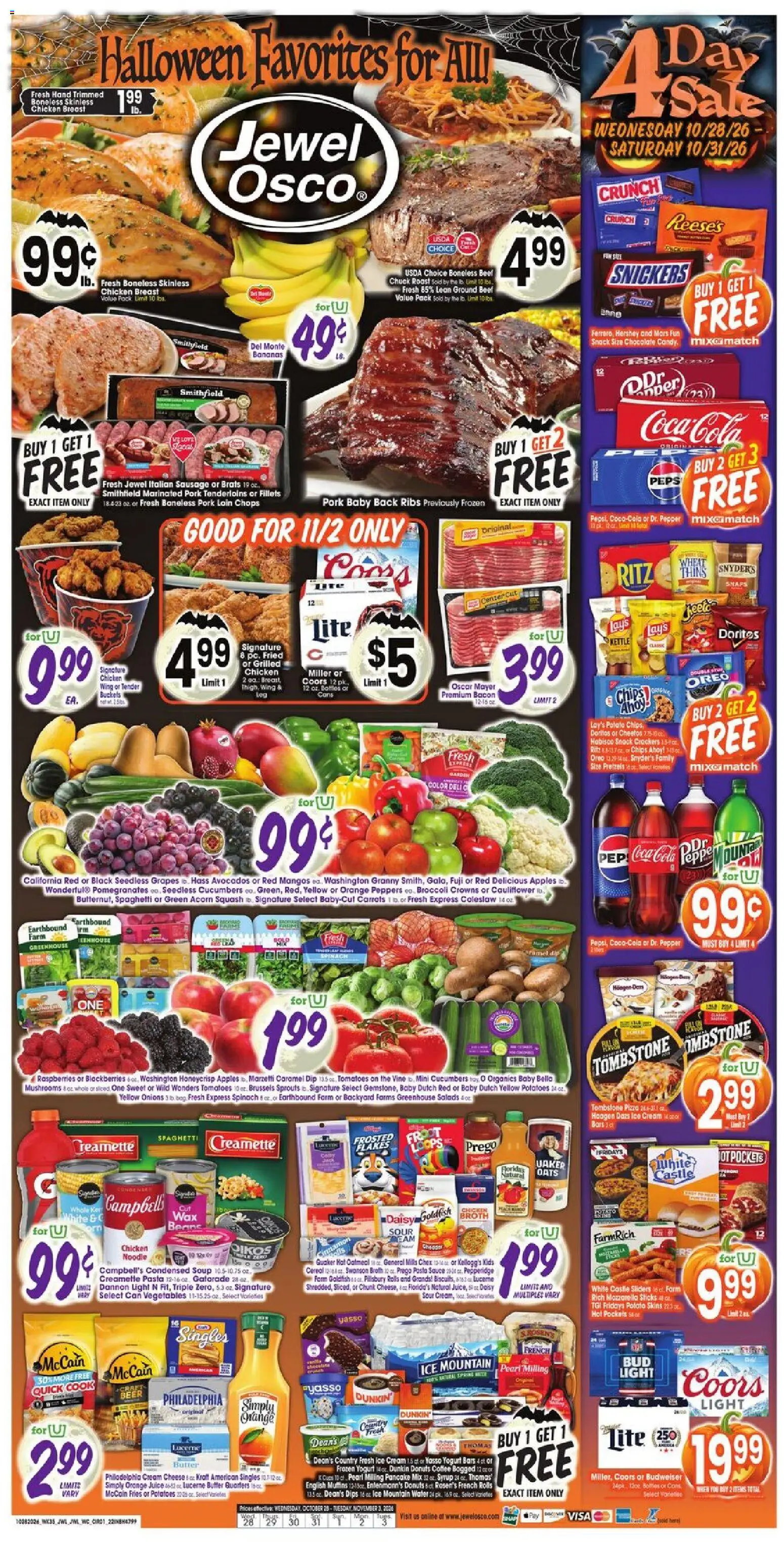 Jewel Osco Weekly Ad - IN - valid from 10/28/2026 | Page: 1
