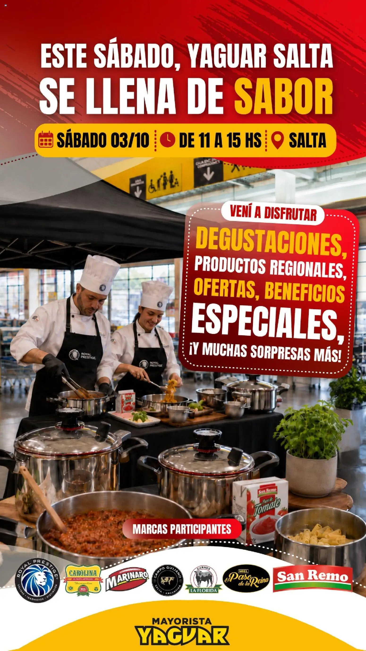Yaguar - ¡Todo el sabor te espera! Salta │ válido desde el 03/10/2026 | Página: 1 | Productos: Miel, Tomate