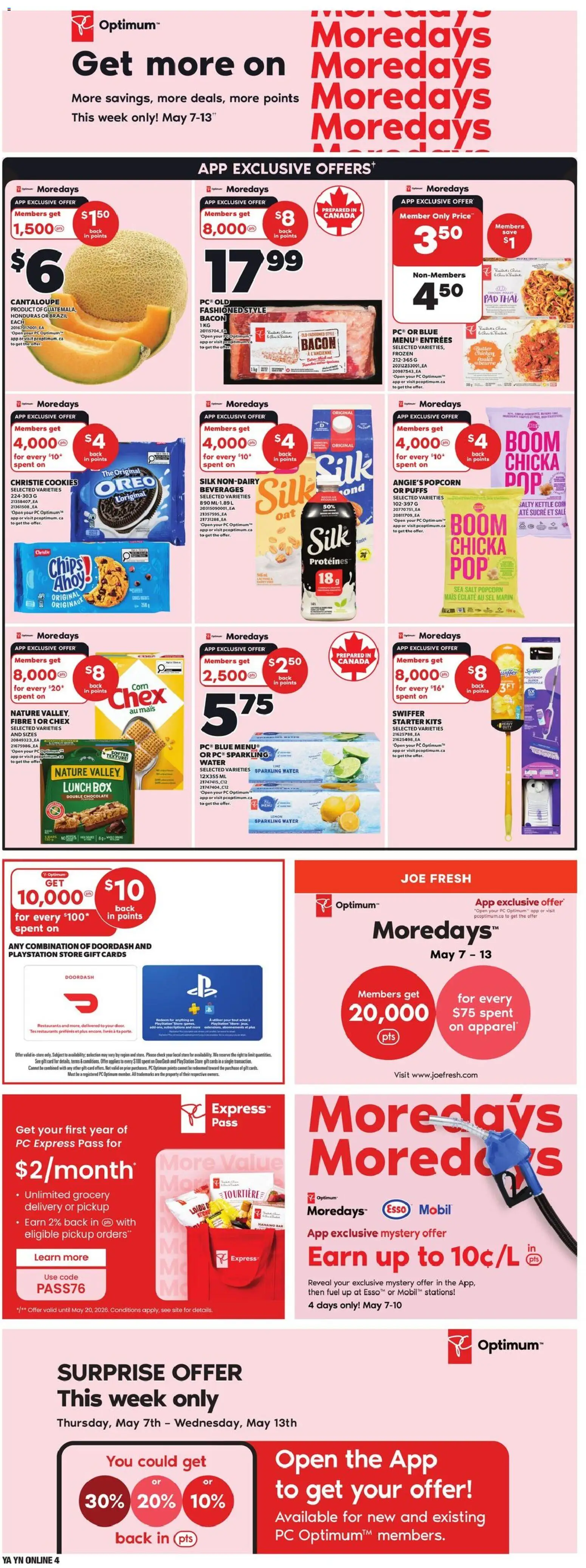 Independent Grocer flyer valid from 07.05.2026 | Page: 6 | Products: Playstation, Box, Chocolate, Chicken