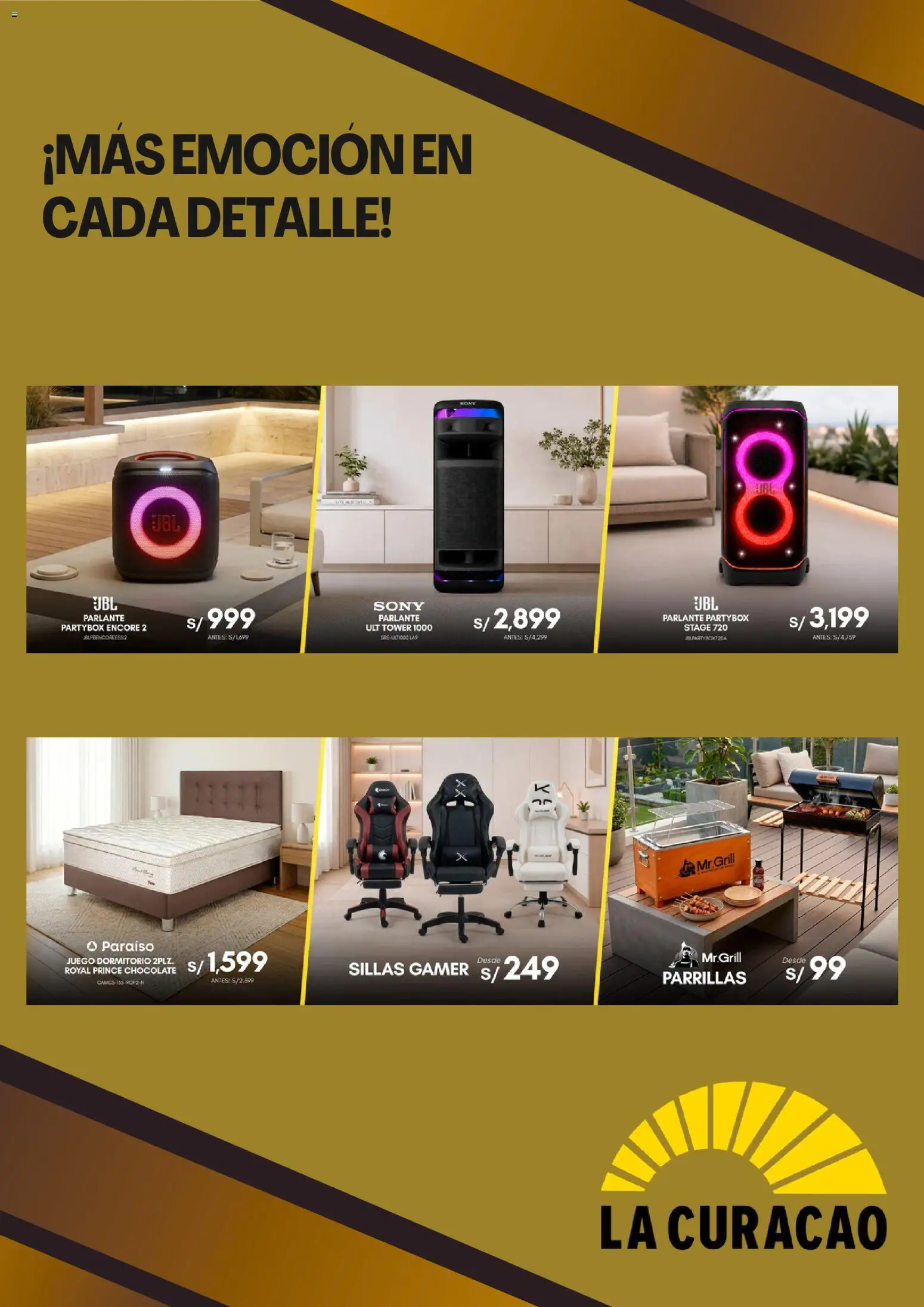 Catálogo La Curacao válido desde 03/08/2026 | Página: 5 | Productos: Chocolate, Juego, Parlante