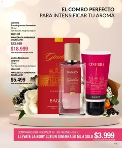 Vista previa Bagués - Catálogo válido desde el 04.05.2026 | Página: 83 | Productos: Body, Fragancia, Loción, Ginebra
