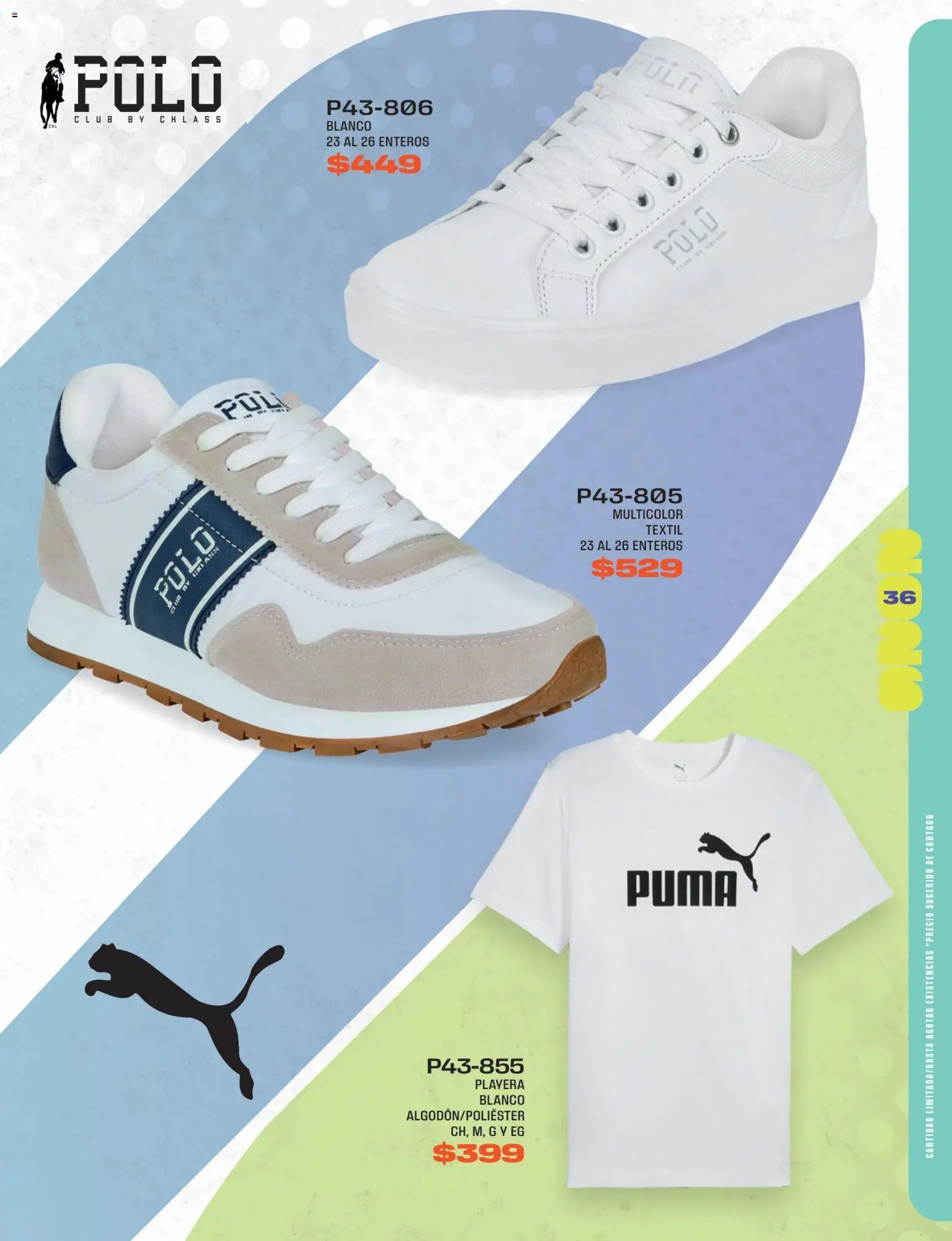 Nuevas ofertas de Cklass válidas en toda la República Mexicana desde el 15.05.2026. ¡Encuentra las mejores ofertas en Cklass catálogo Pasión futbolera! | Página: 37 | Productos: Playera