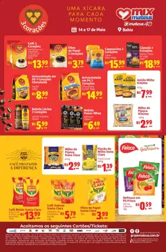 Mateus ofertas Trade 3 corações - Pré-Visualização do folheto da loja Mateus, válido de 14.05.2026
