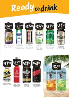 Preview of Cellarbrations - Good Shout! QLD SS 20/04 - valid from 19.04.2026 | Page: 5 | Products: Tea, Pineapple, Vodka, Lime