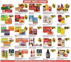 Preview of Winn Dixie weekly ads valid from 07/08/2026 | Page: 6 | Products: Coffee, Juice, Garlic, Peach