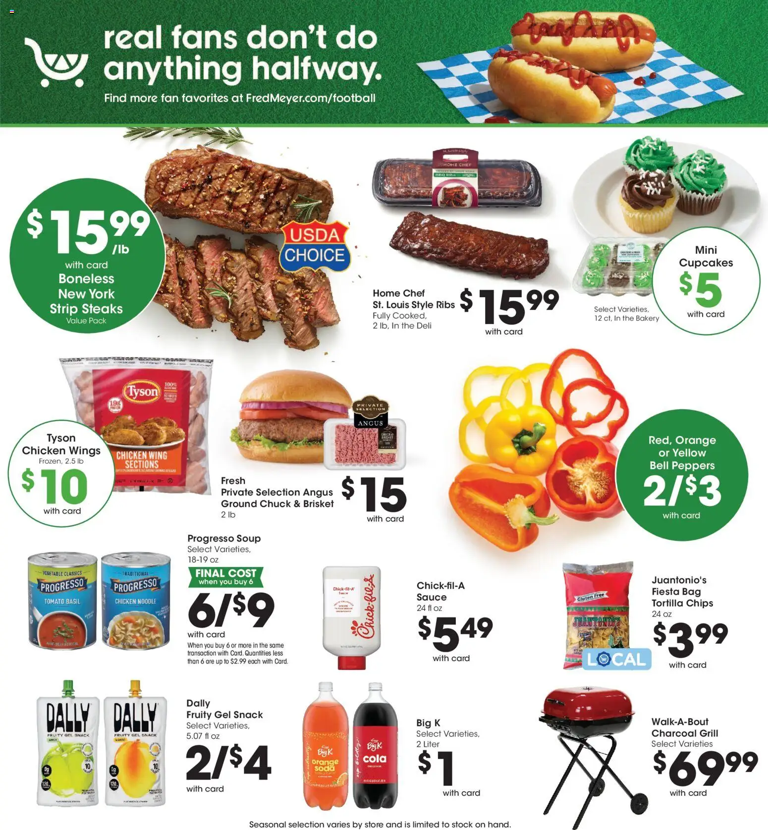Fred Meyer Weekly Ad - valid from 09/09/2026 | Page: 7 | Products: Chicken, Tortilla chips, Tomato, Grill