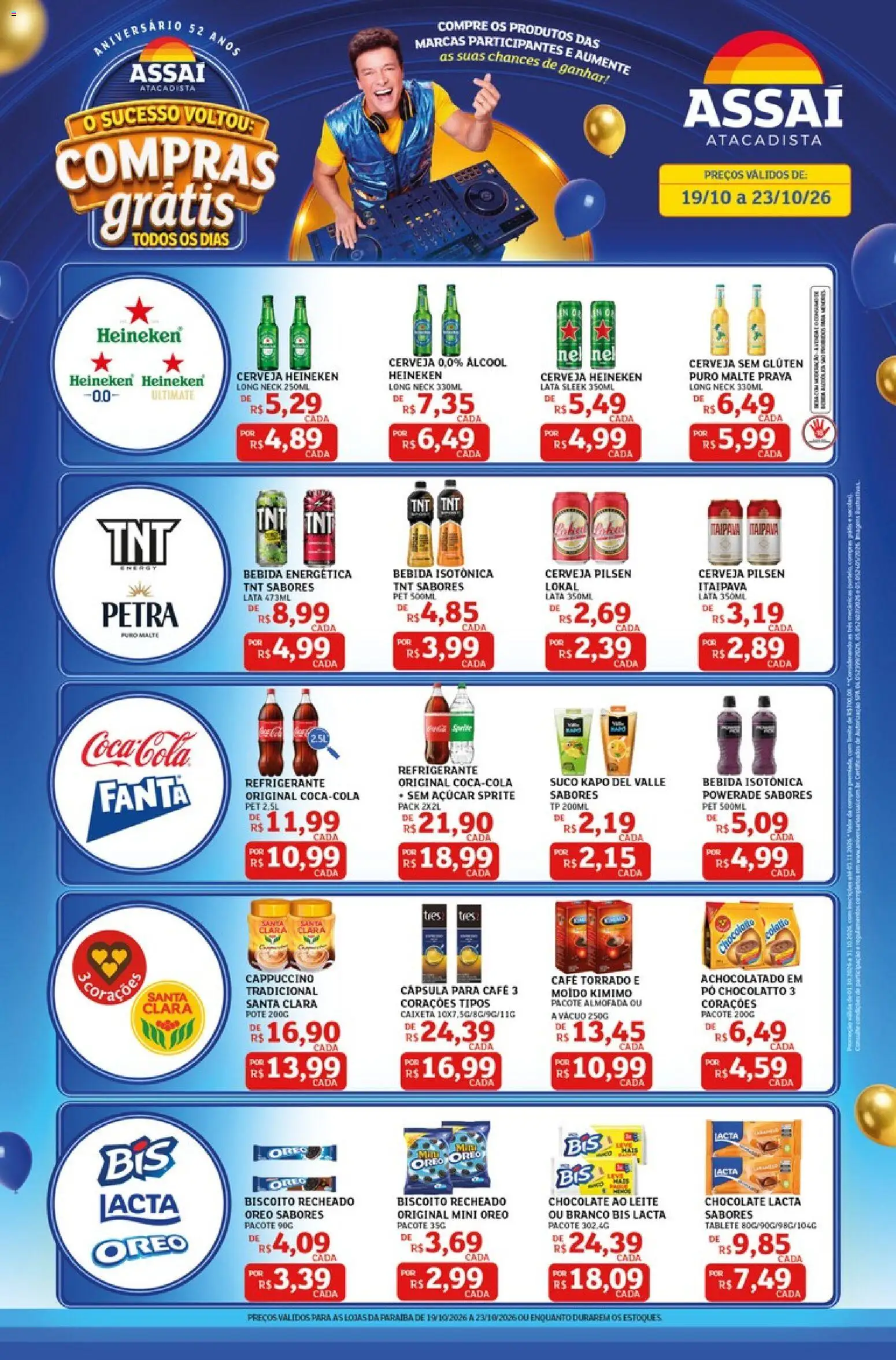 Assaí Atacadista Folheto - válido de 19/10/2026 | Página: 1