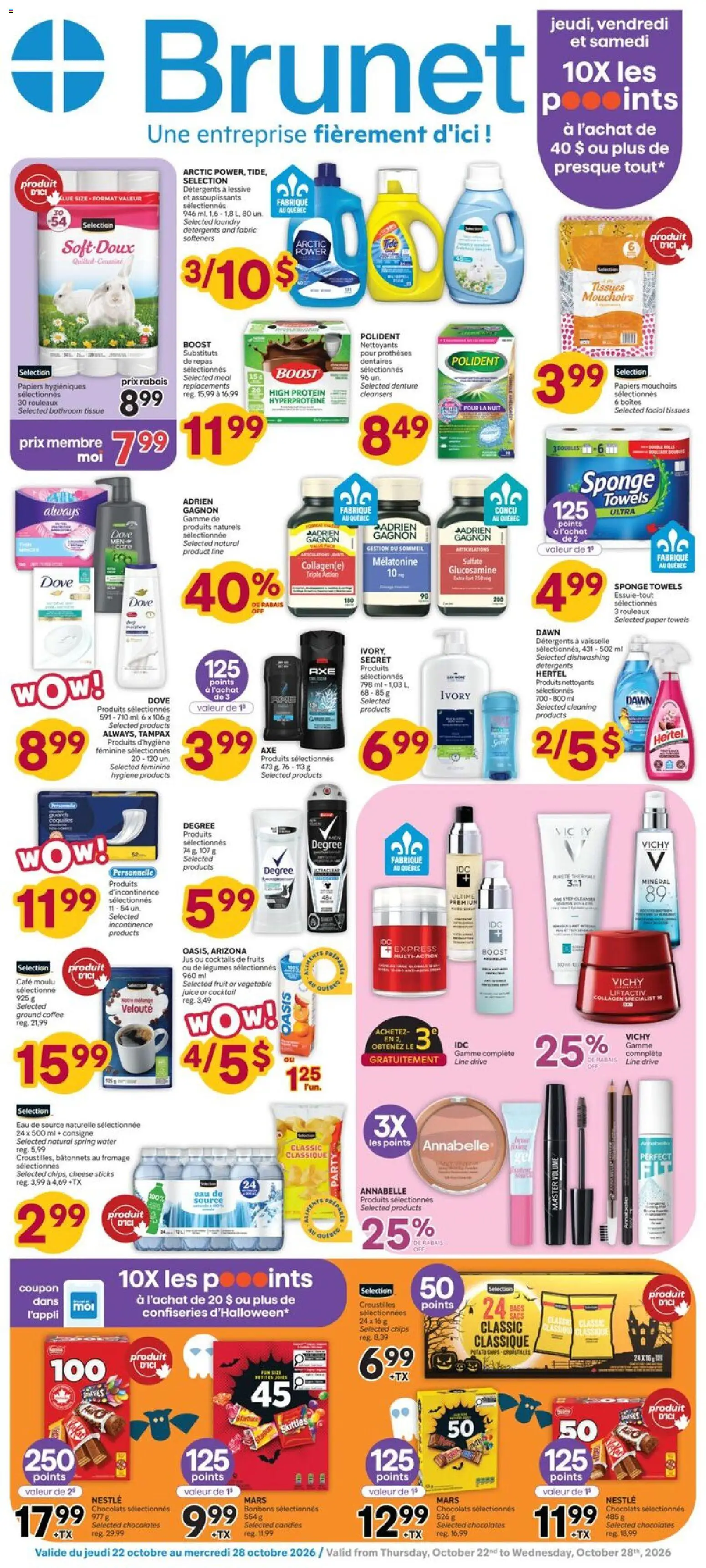 Brunet flyer valid from Oct 22, 2026 | Page: 1