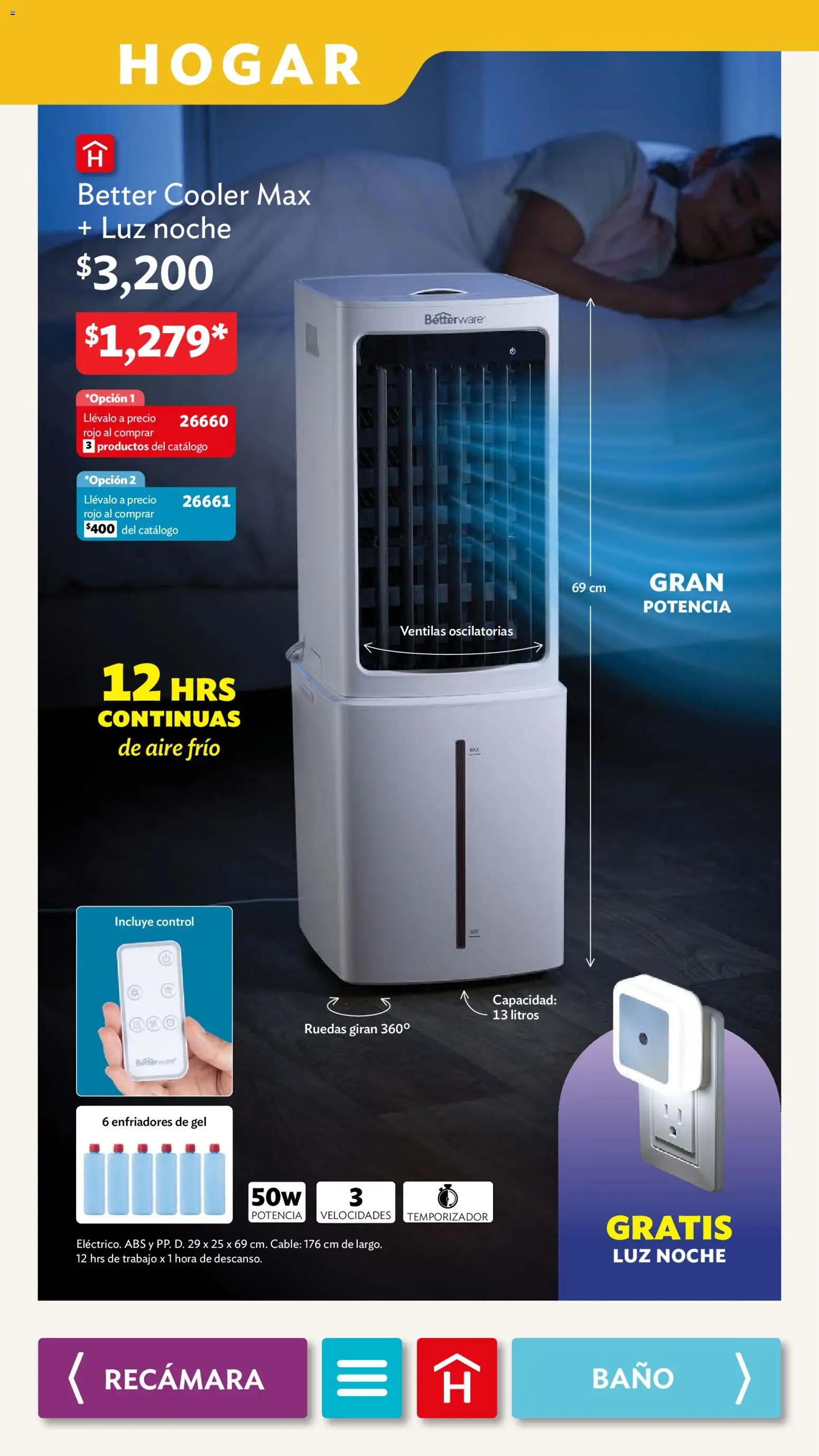 Nuevas ofertas de Betterware válidas en toda la República Mexicana desde el 31/08/2026. ¡Encuentra las mejores ofertas en Betterware campaña 9 2026! | Página: 67 | Productos: Cable, Baño