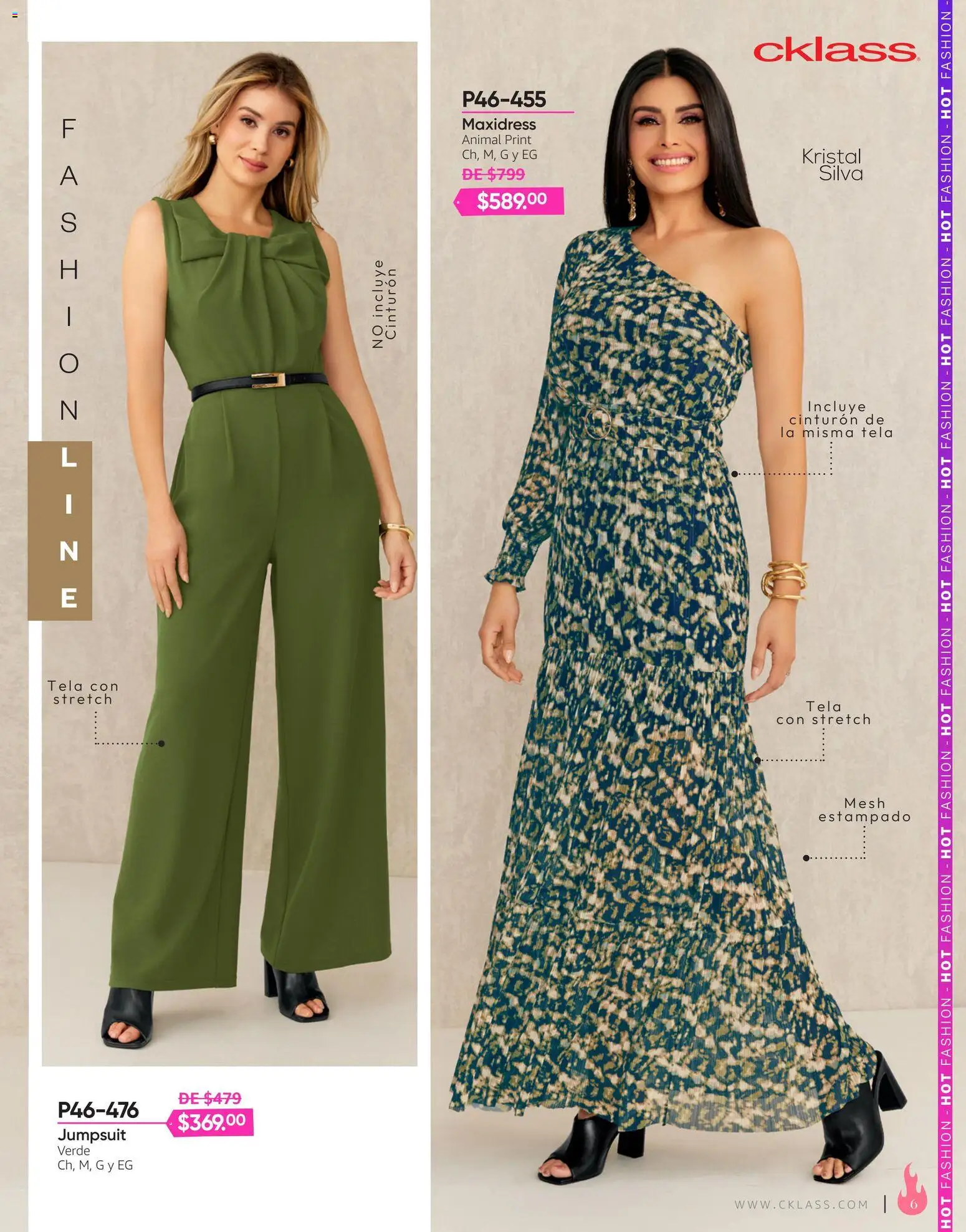 Nuevas ofertas de Cklass válidas en toda la República Mexicana desde el 03/08/2026. ¡Encuentra las mejores ofertas en Cklass catálogo Hot Fashion Calzado! | Página: 119 | Productos: Cinturón