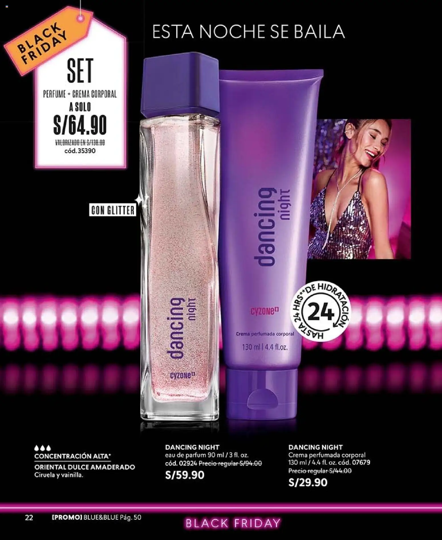 Catálogo CyZone válido desde 03/10/2026 | Página: 22 | Productos: Crema, Perfume