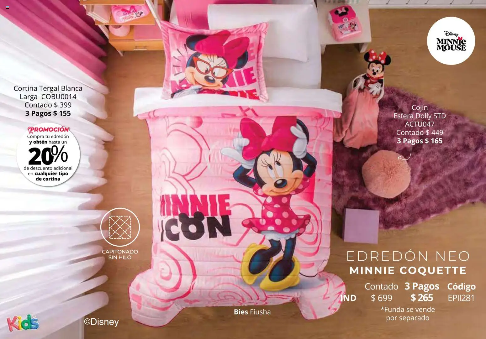 Nuevas ofertas de Colchas Concord válidas en toda la República Mexicana desde el 01.05.2026. ¡Encuentra las mejores ofertas en Colchas Concord catálogo Kids! | Página: 17
