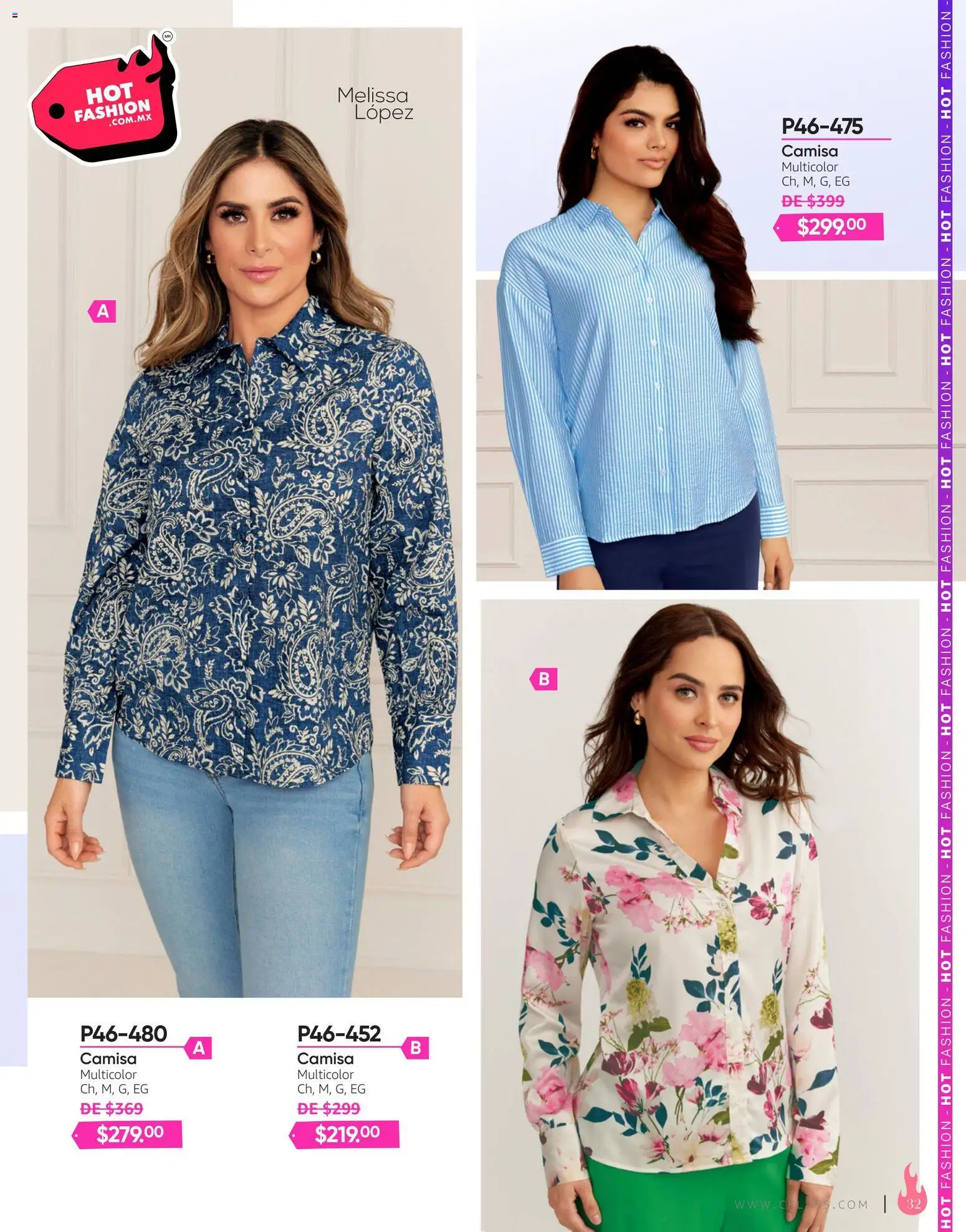 Nuevas ofertas de Cklass válidas en toda la República Mexicana desde el 03/08/2026. ¡Encuentra las mejores ofertas en Cklass catálogo Hot Fashion Calzado! | Página: 145 | Productos: Camisa