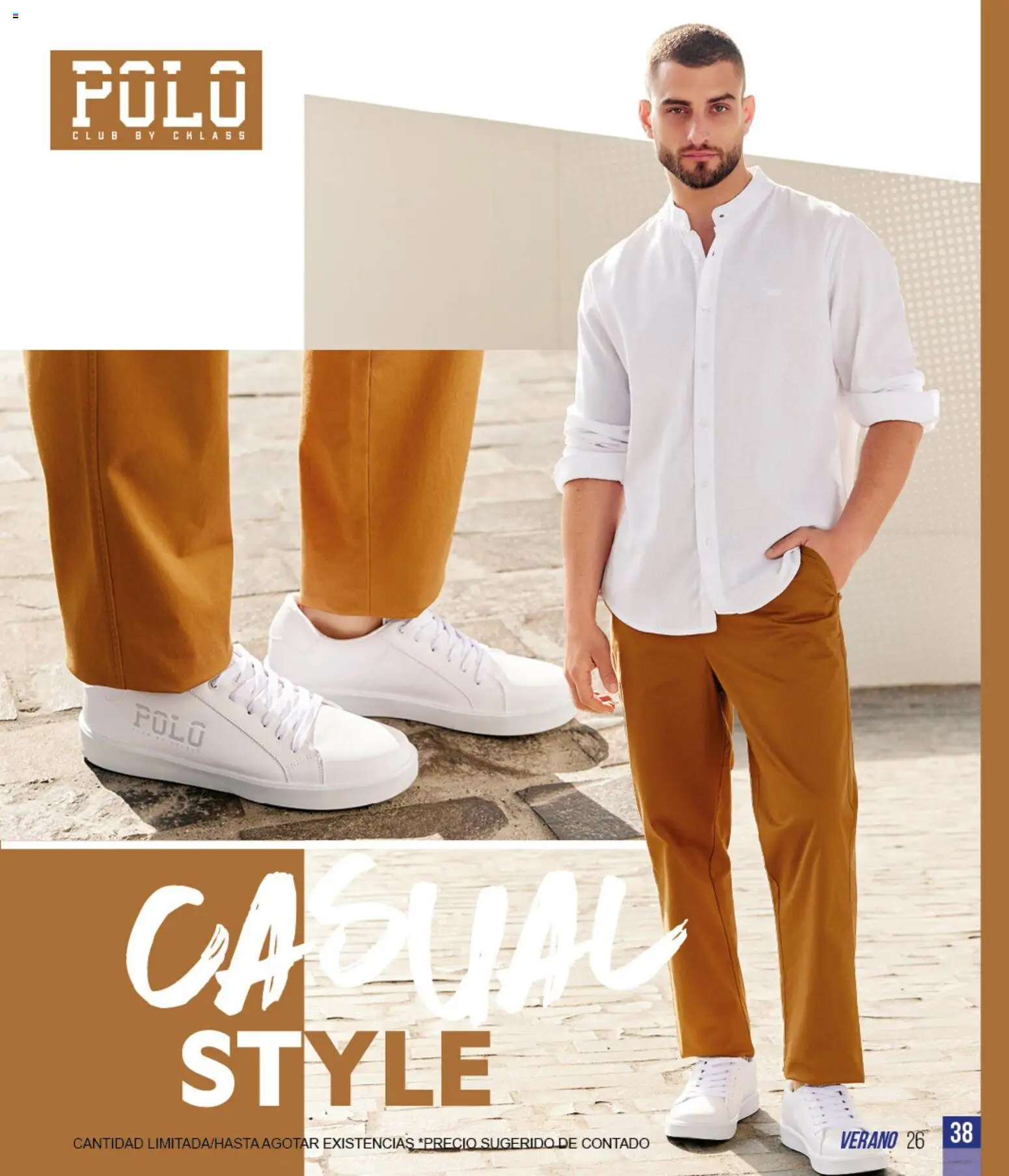 Nuevas ofertas de Cklass válidas en toda la República Mexicana desde el 05.03.2026. ¡Encuentra las mejores ofertas en Cklass catálogo Sportbrands Verano Caballero! | Página: 39