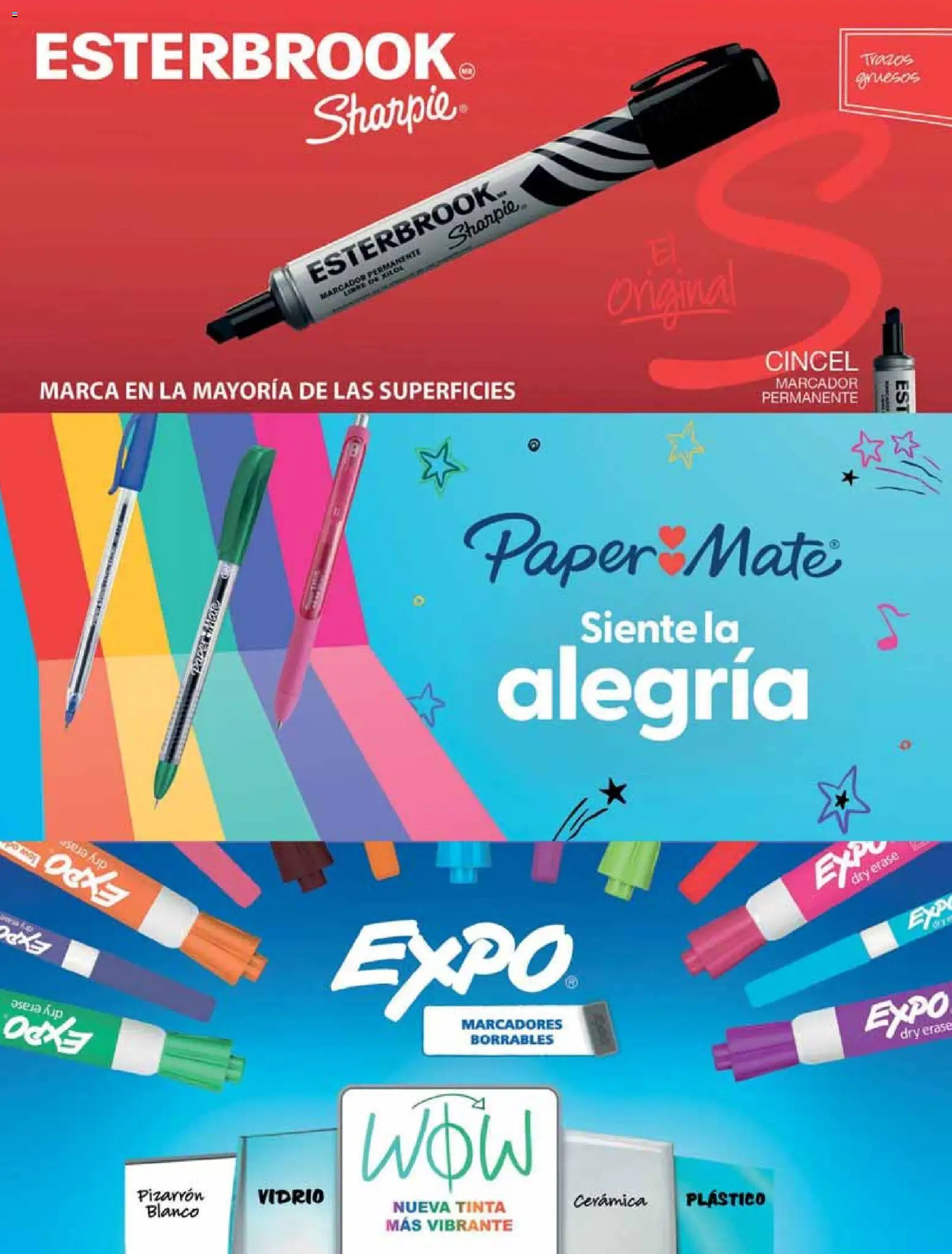 Nuevas ofertas de Office Depot válidas en toda la República Mexicana desde el 12/01/2026. ¡Encuentra las mejores ofertas en Office Depot catálogo 2026! | Página: 135 | Productos: Pizarrón