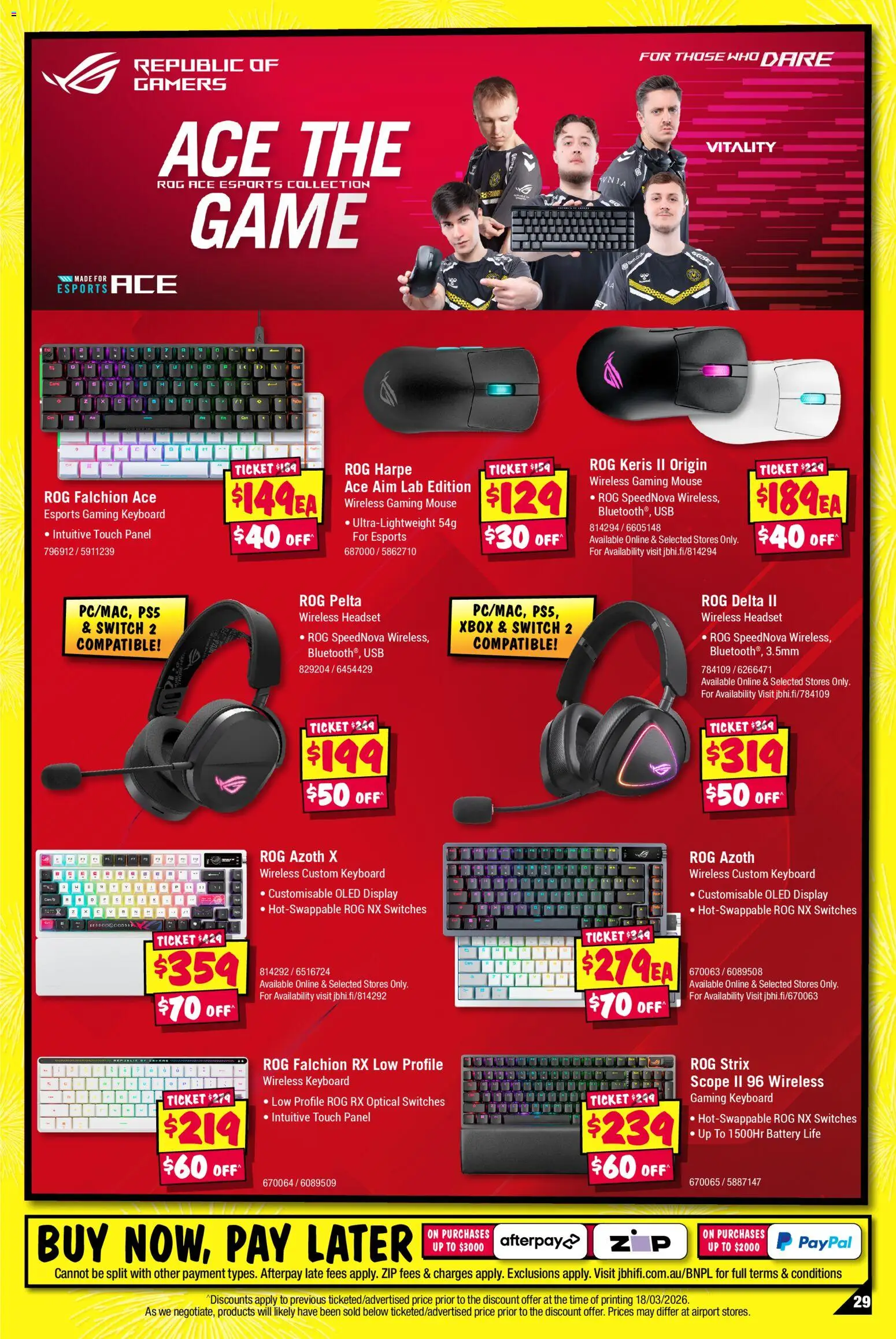 JB Hi-Fi catalogue - valid from 30/03/2026 | Page: 29 | Products: Keyboard, Xbox, Game, Usb