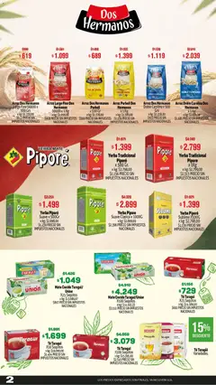 Vista previa Makro Ofertas especiales válido desde el 17/09/2026 | Página: 2 | Productos: Mate, Yerba, Arroz, Té